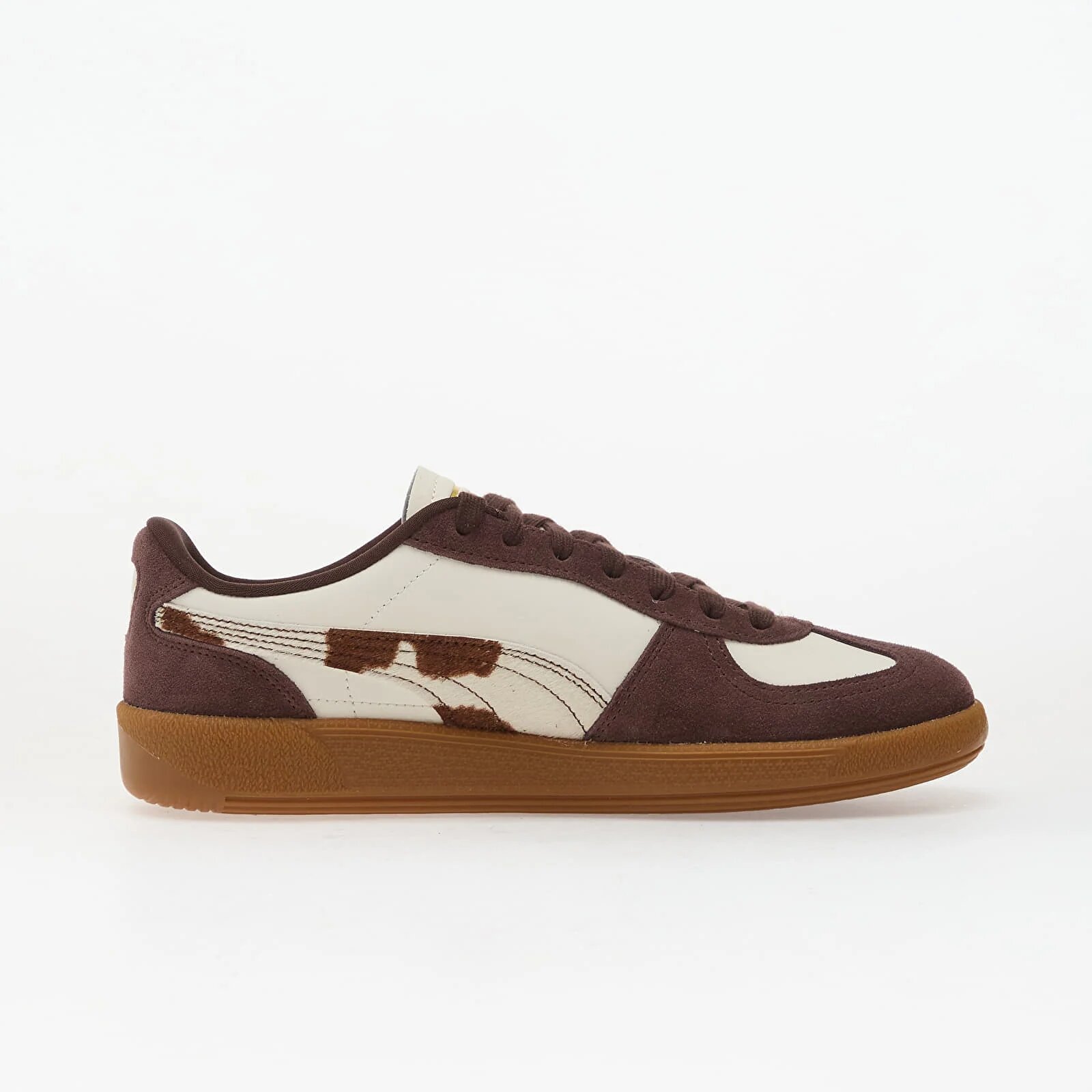 Puma Сникърси Palermo Cow Wns Warm White-Chocolate Brown-Gum