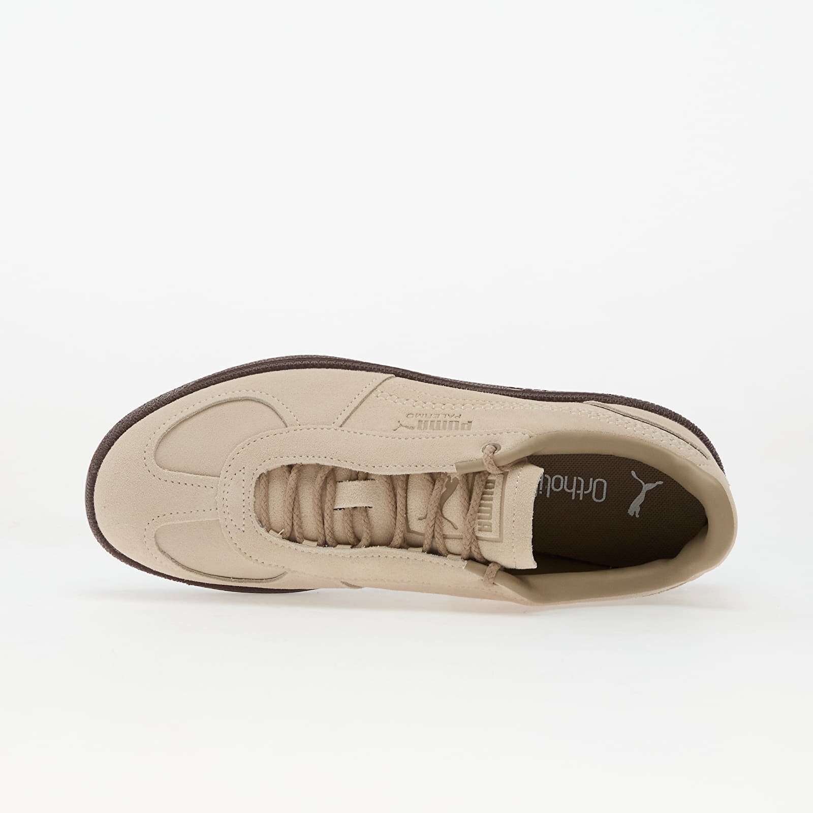 Puma Сникърси Palermo Graftman Alpine Snow-Chestnut Brown