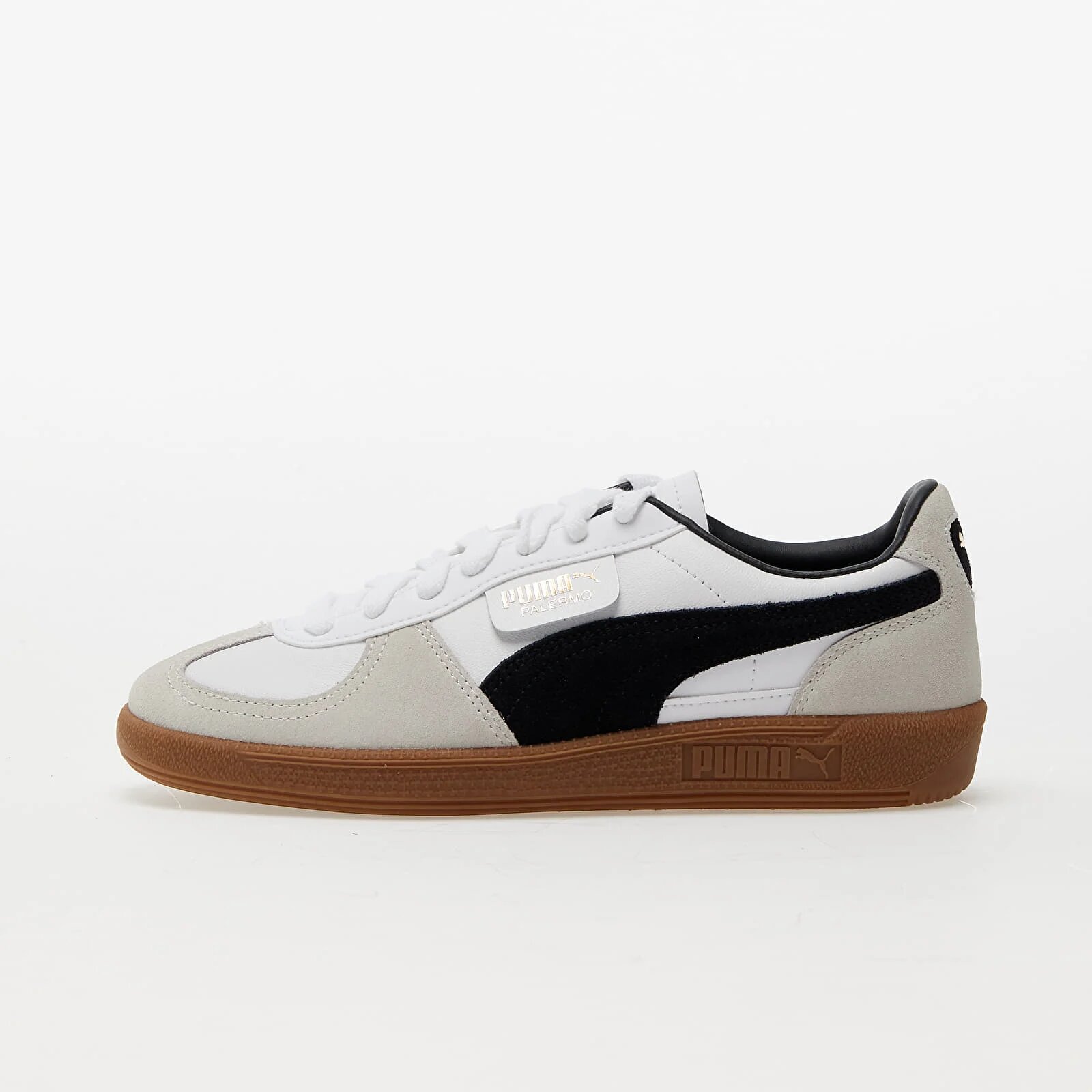 Puma Сникърси Palermo Lth White/ Vapor Gray/ Gum