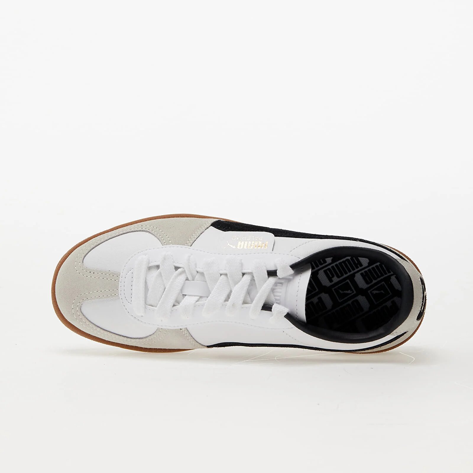 Puma Сникърси Palermo Lth White/ Vapor Gray/ Gum