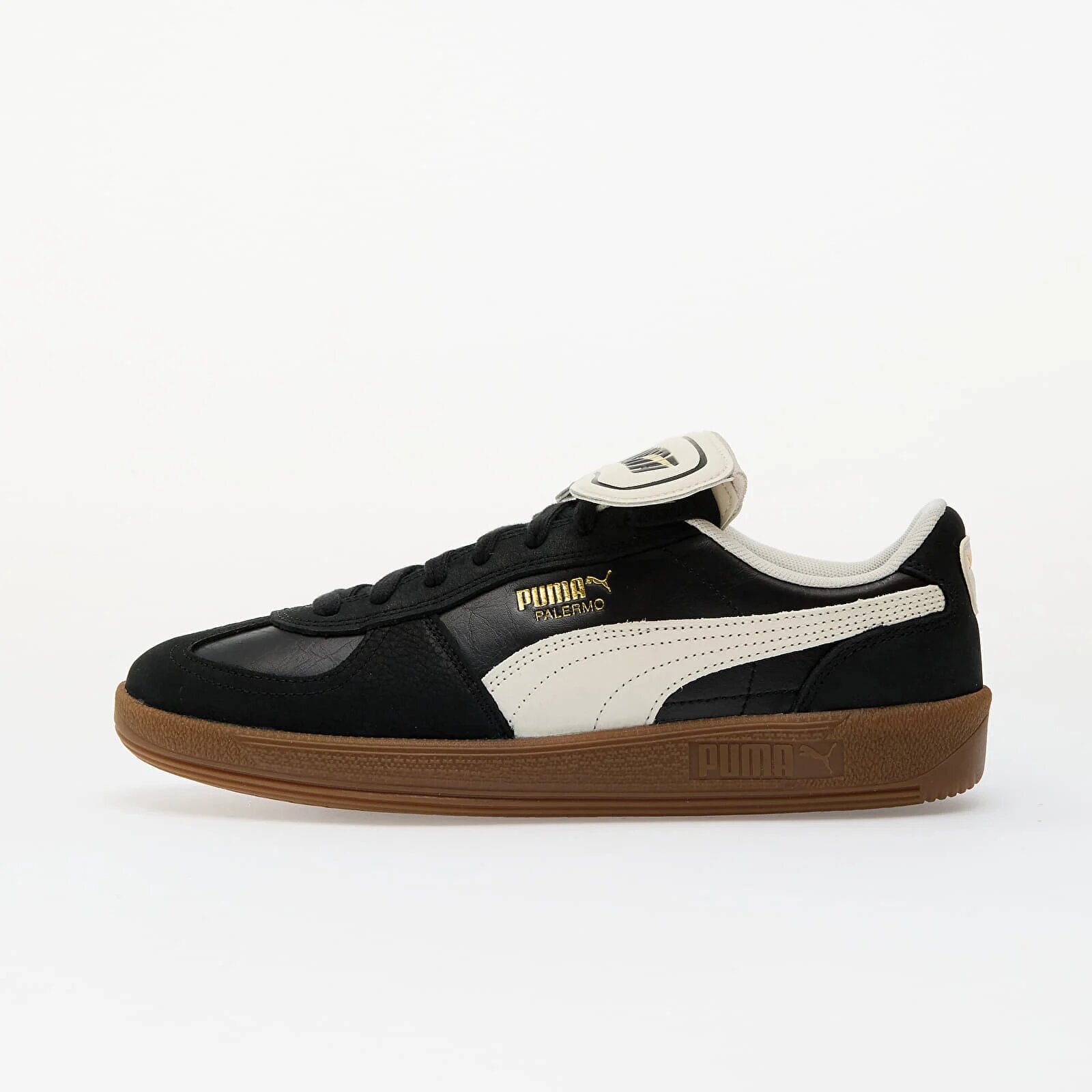 Puma Сникърси Palermo Premium Black-Warm White