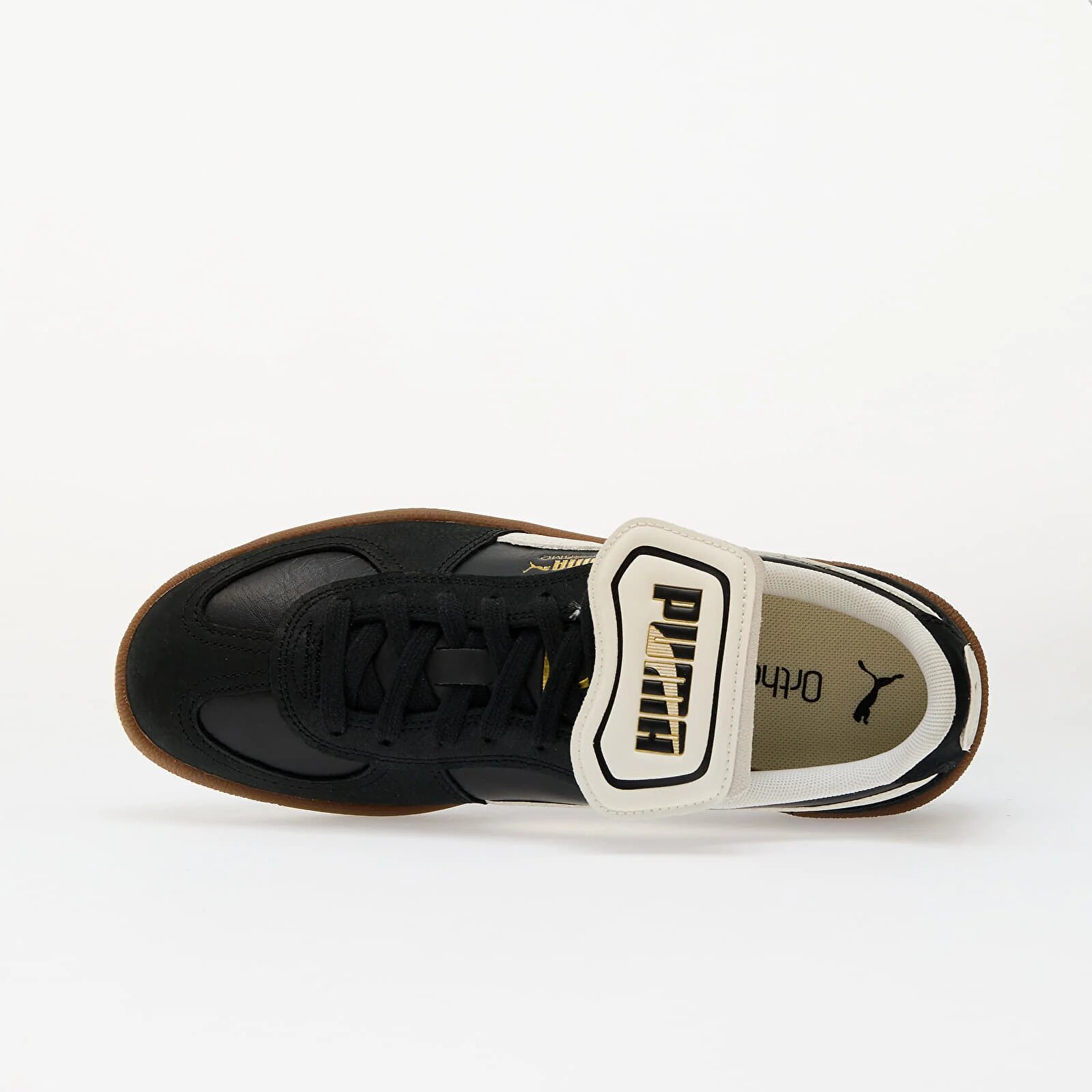 Puma Сникърси Palermo Premium Black-Warm White