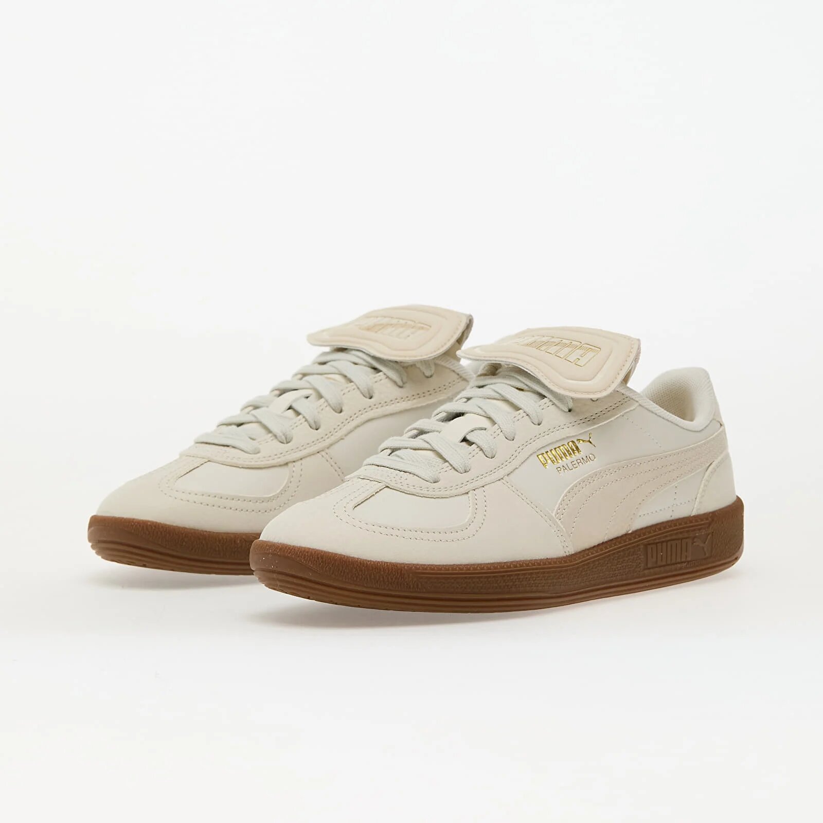 Puma Сникърси Palermo Premium Warm White-Alpine Snow