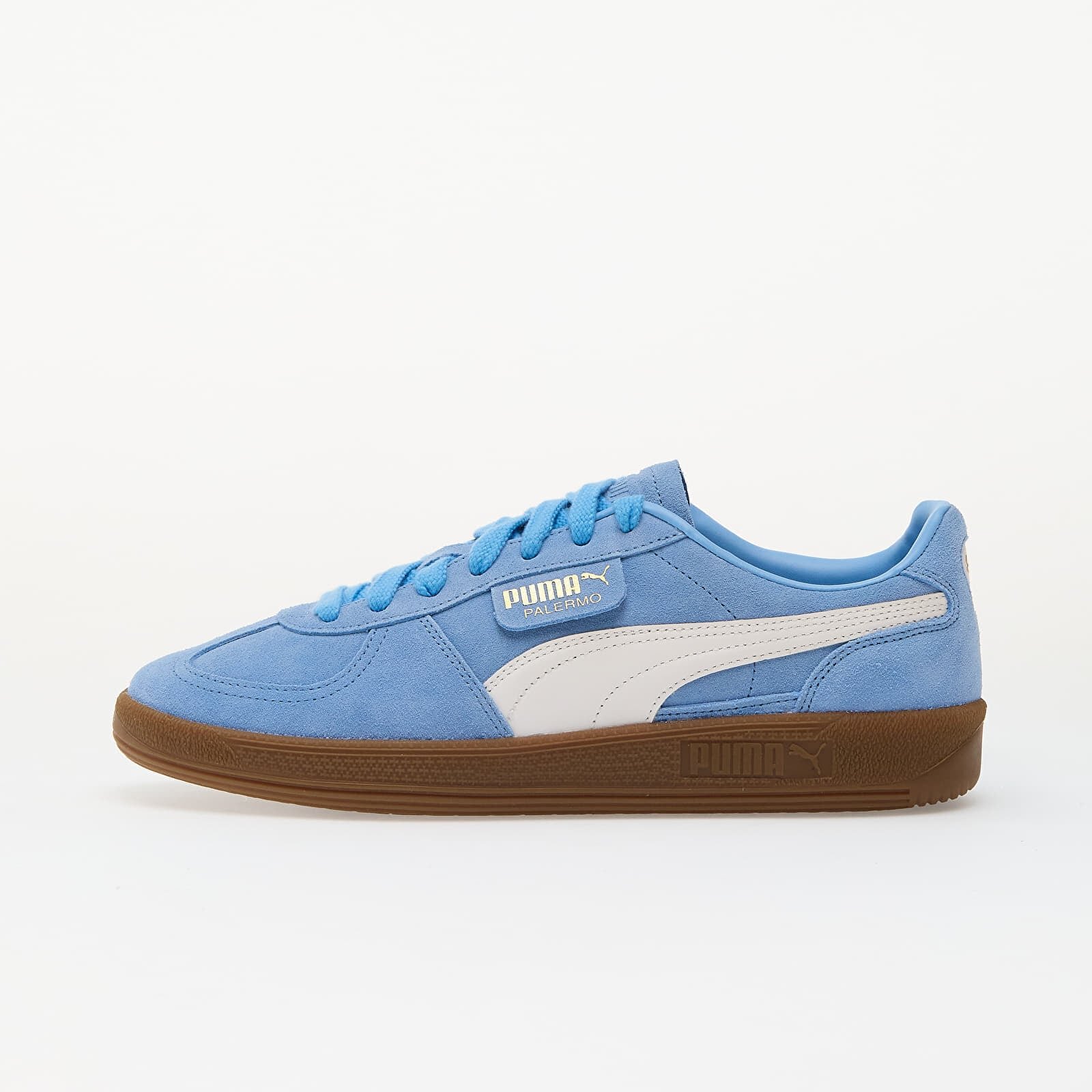 Puma Сникърси Palermo Team Light Blue- White