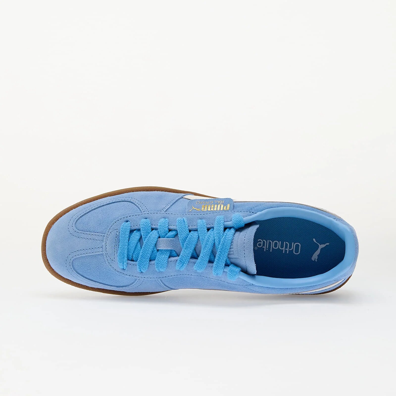 Puma Сникърси Palermo Team Light Blue- White