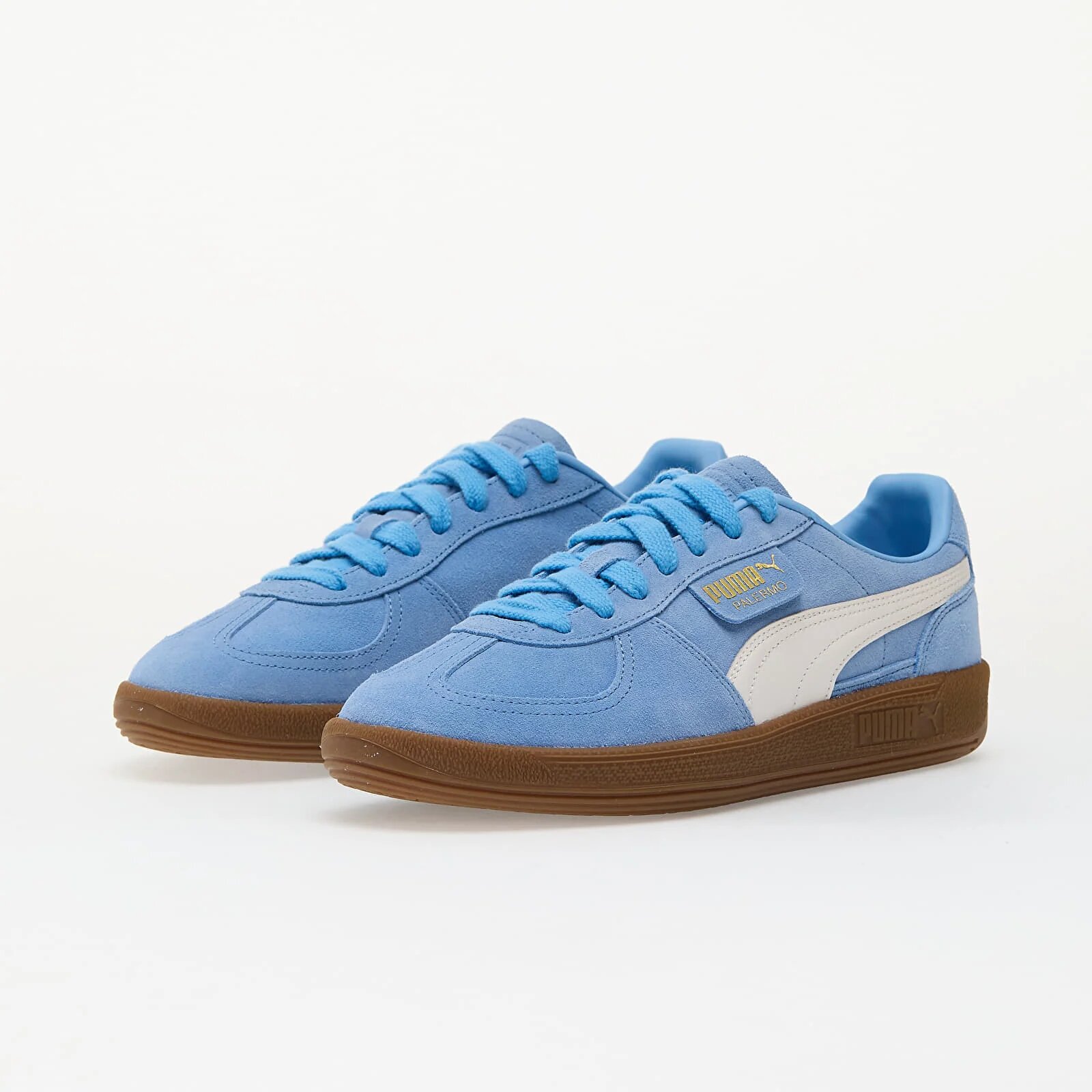 Puma Сникърси Palermo Team Light Blue- White