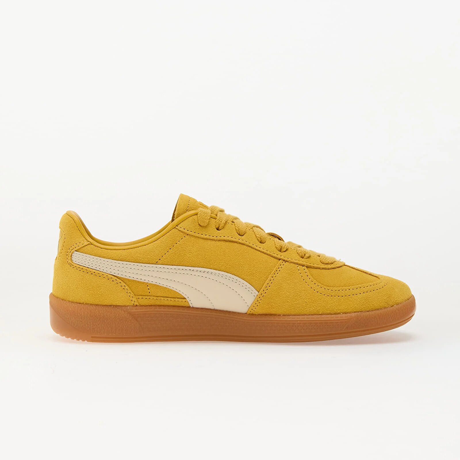 Puma Сникърси Palermo Yellow Sizzle-Alpine Snow