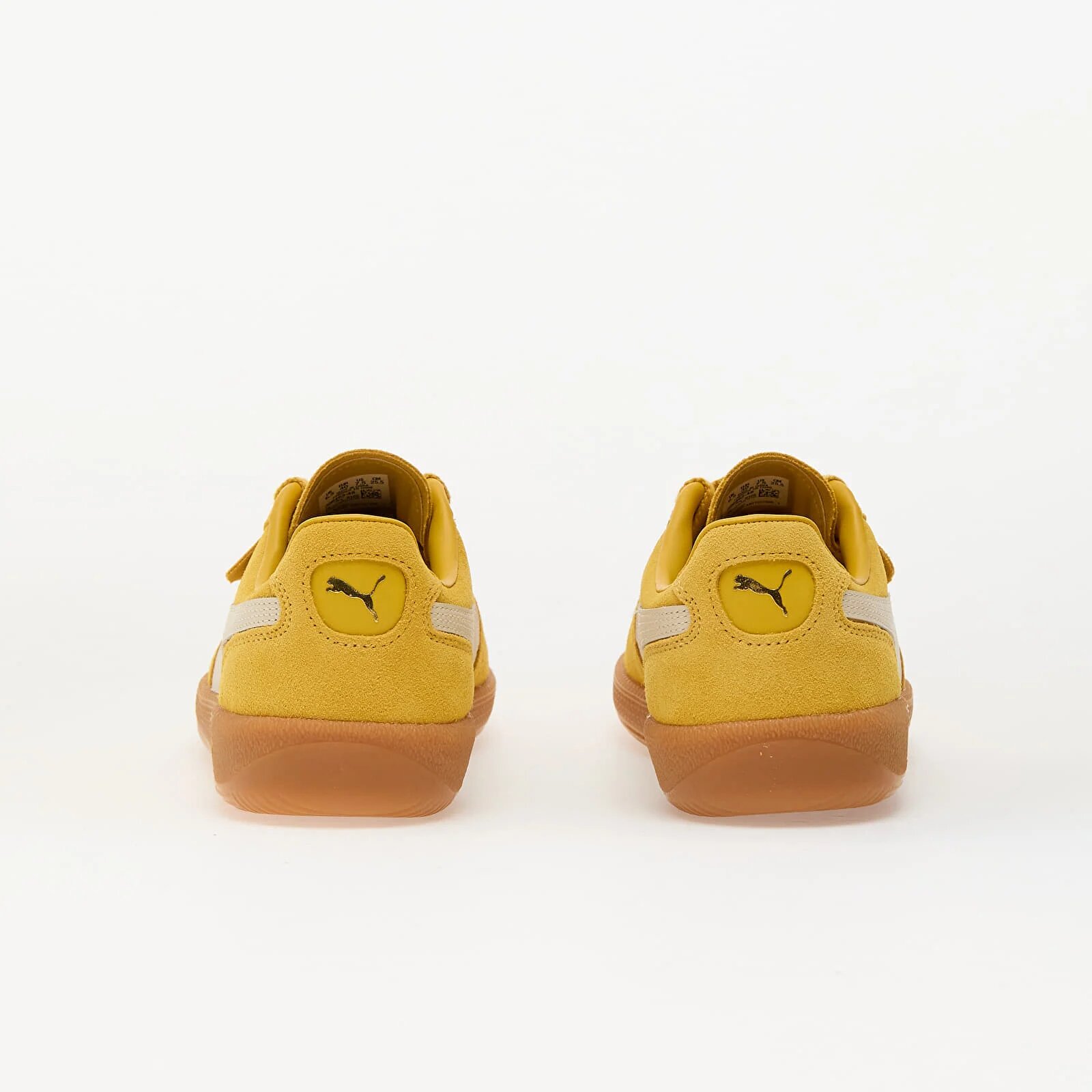 Puma Сникърси Palermo Yellow Sizzle-Alpine Snow