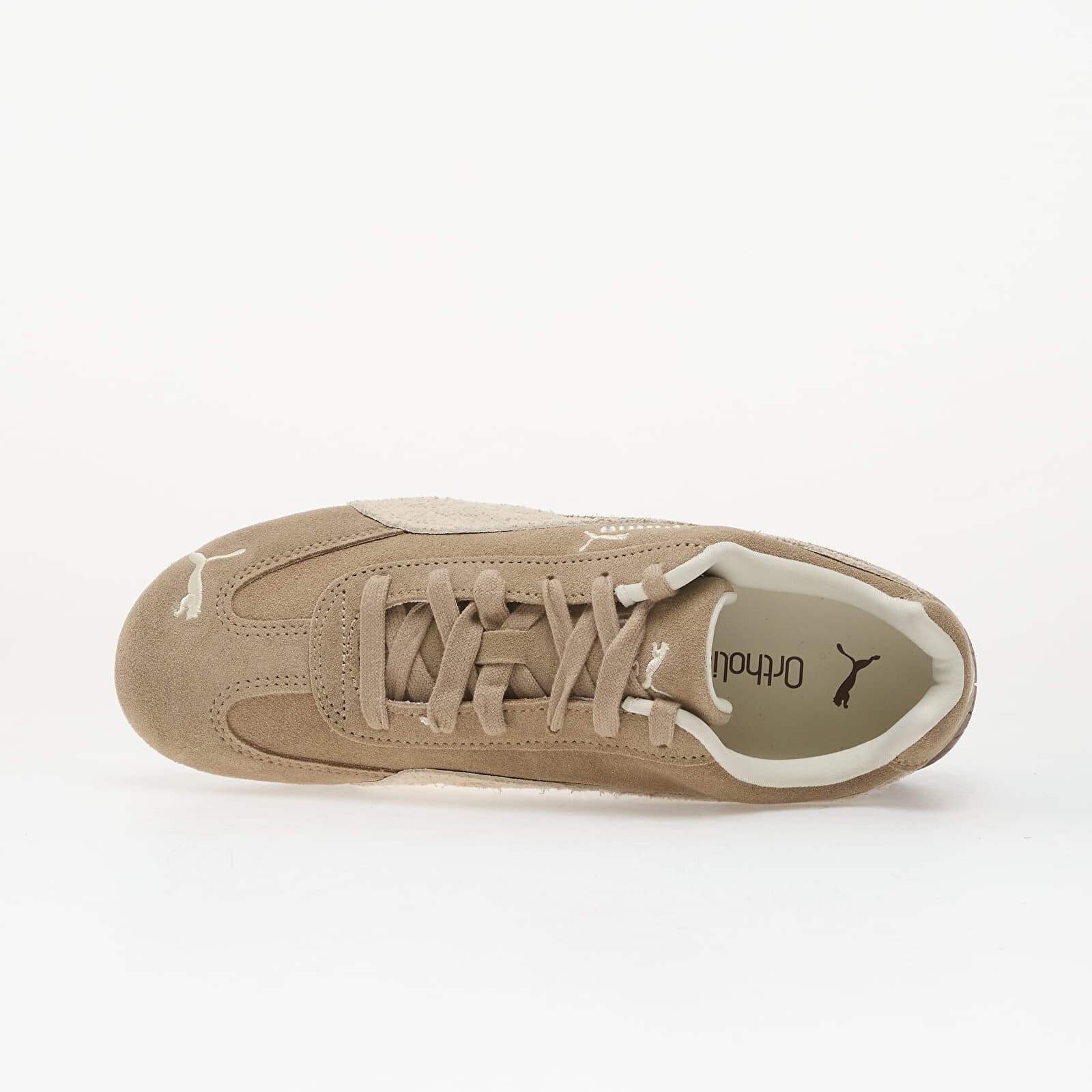 Puma Сникърси Speedcat Elevated Wns Ice Coffee/ Alpine Snow