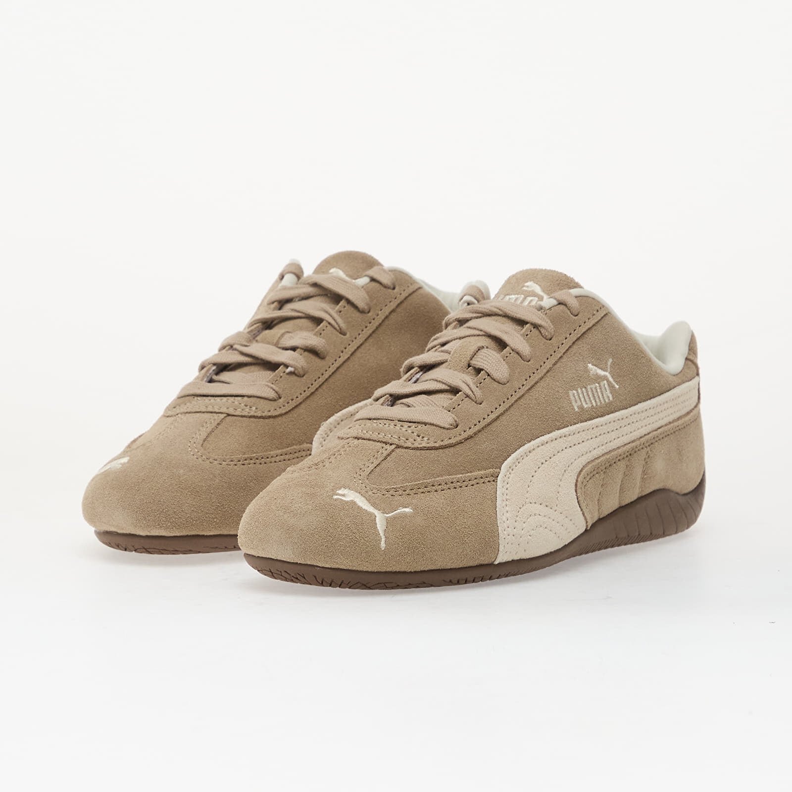 Puma Сникърси Speedcat Elevated Wns Ice Coffee/ Alpine Snow