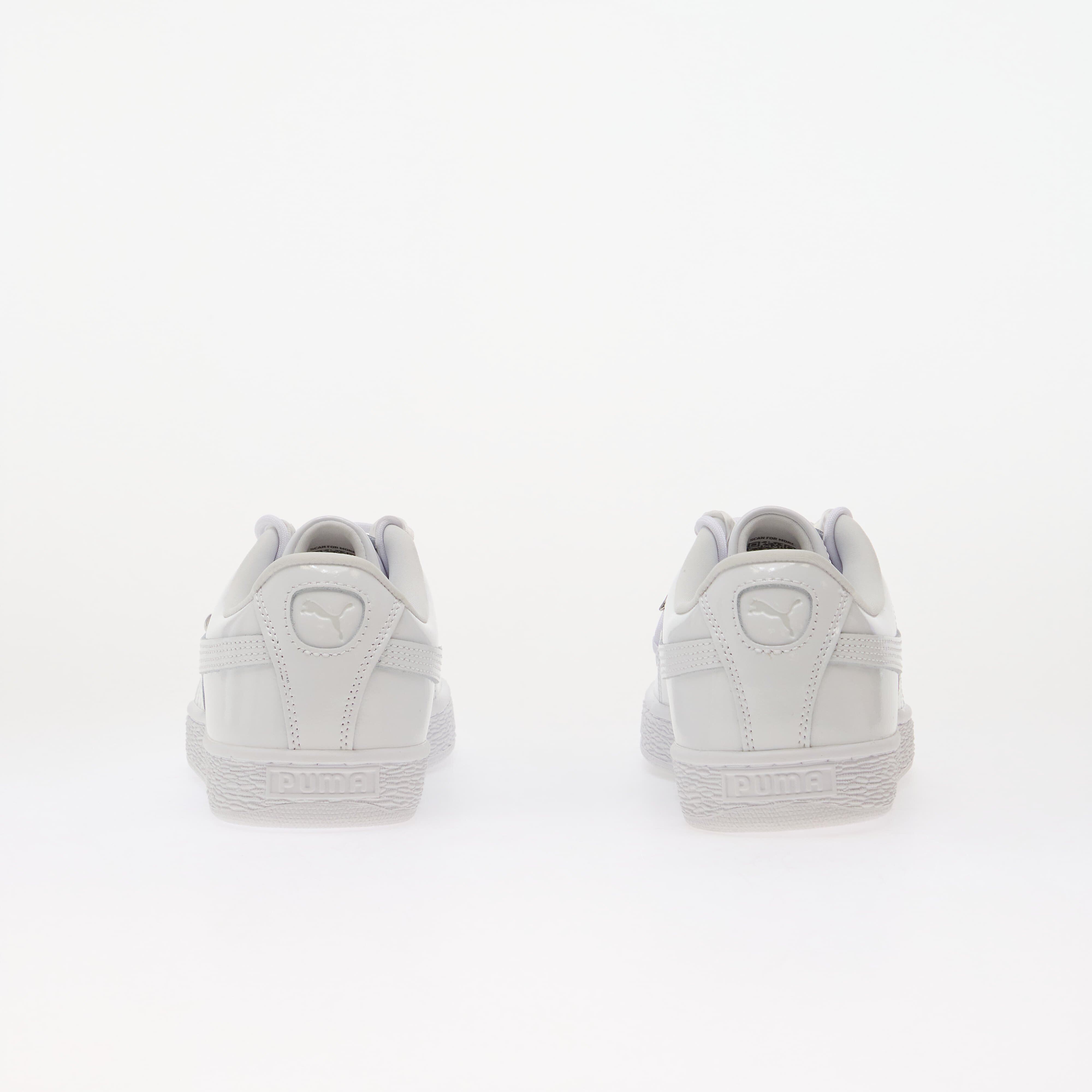 Puma Сникърси Suede Bloom Patent Wns White/ Feather Gray