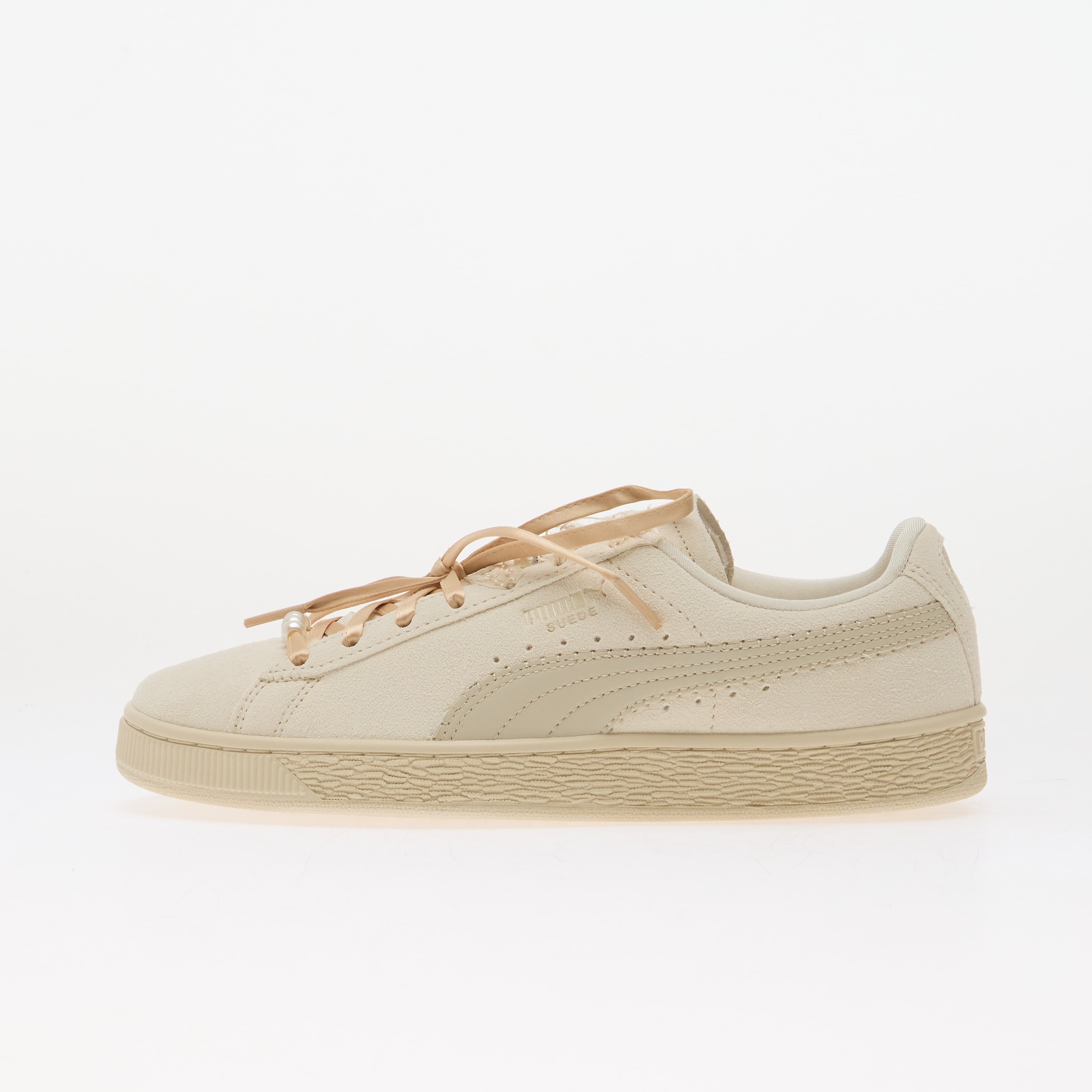 Puma Сникърси Suede Bloom Wns Frosted Ivory/ Silver Fog