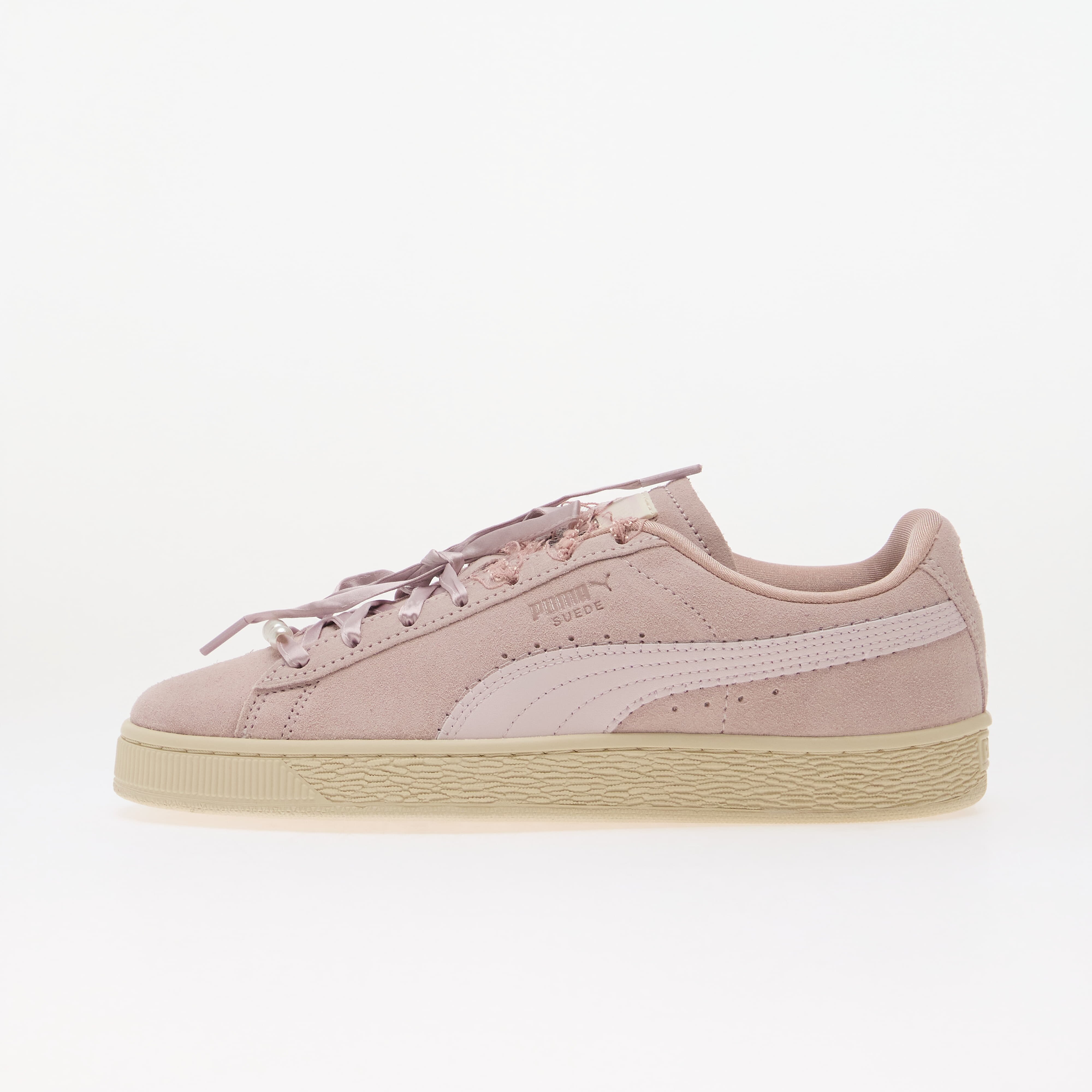 Puma Сникърси Suede Bloom Wns Misty Pink/ Powder Pink