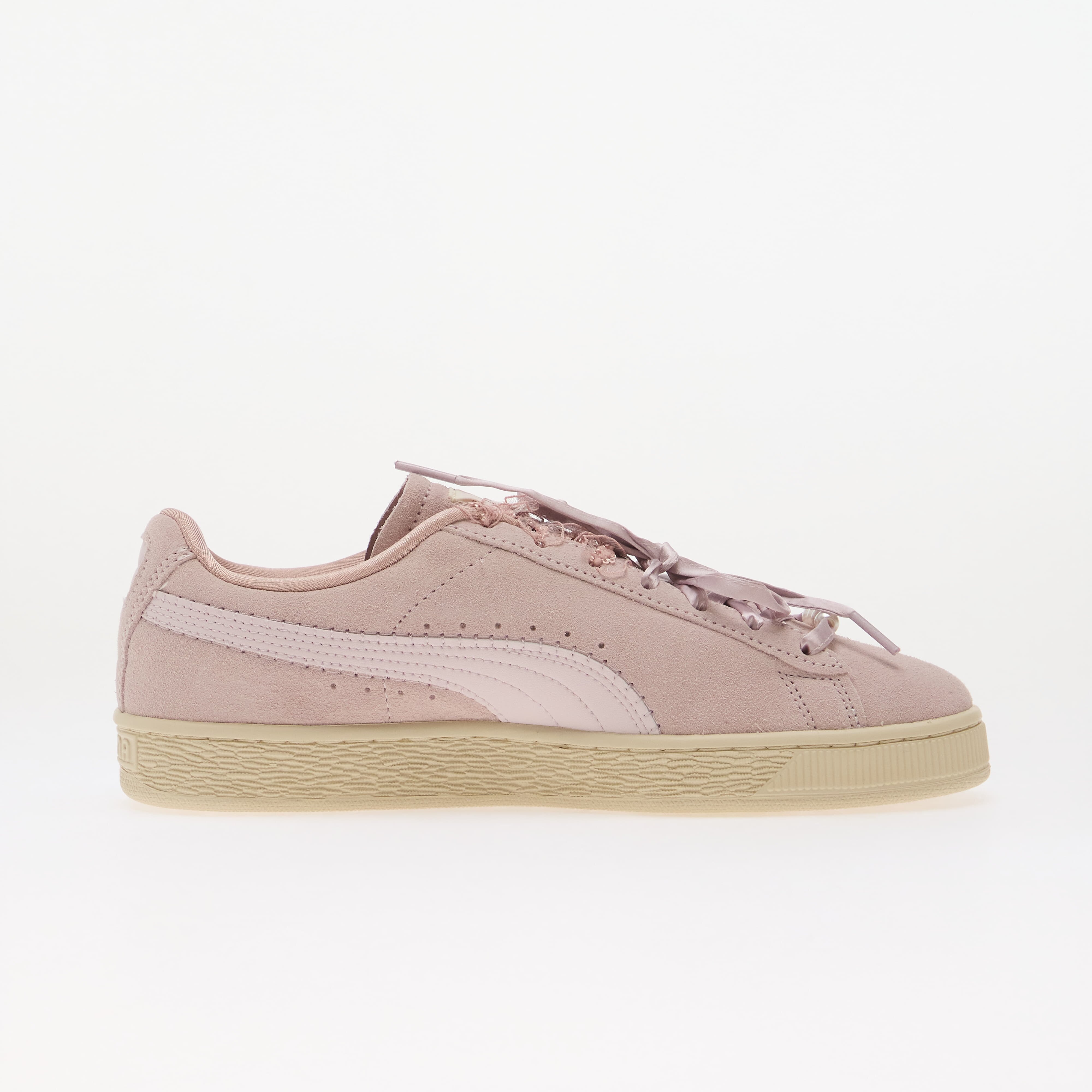Puma Сникърси Suede Bloom Wns Misty Pink/ Powder Pink
