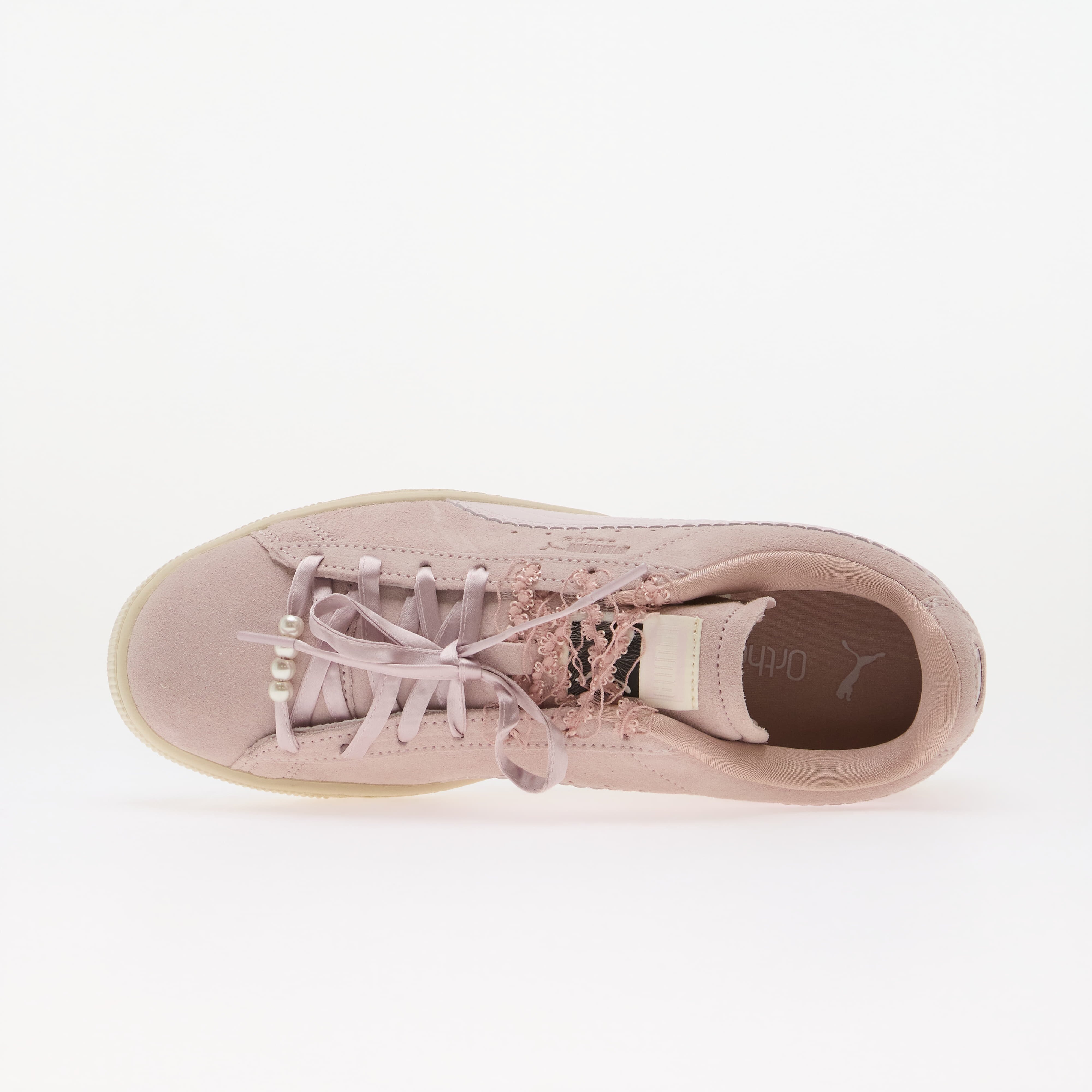 Puma Сникърси Suede Bloom Wns Misty Pink/ Powder Pink