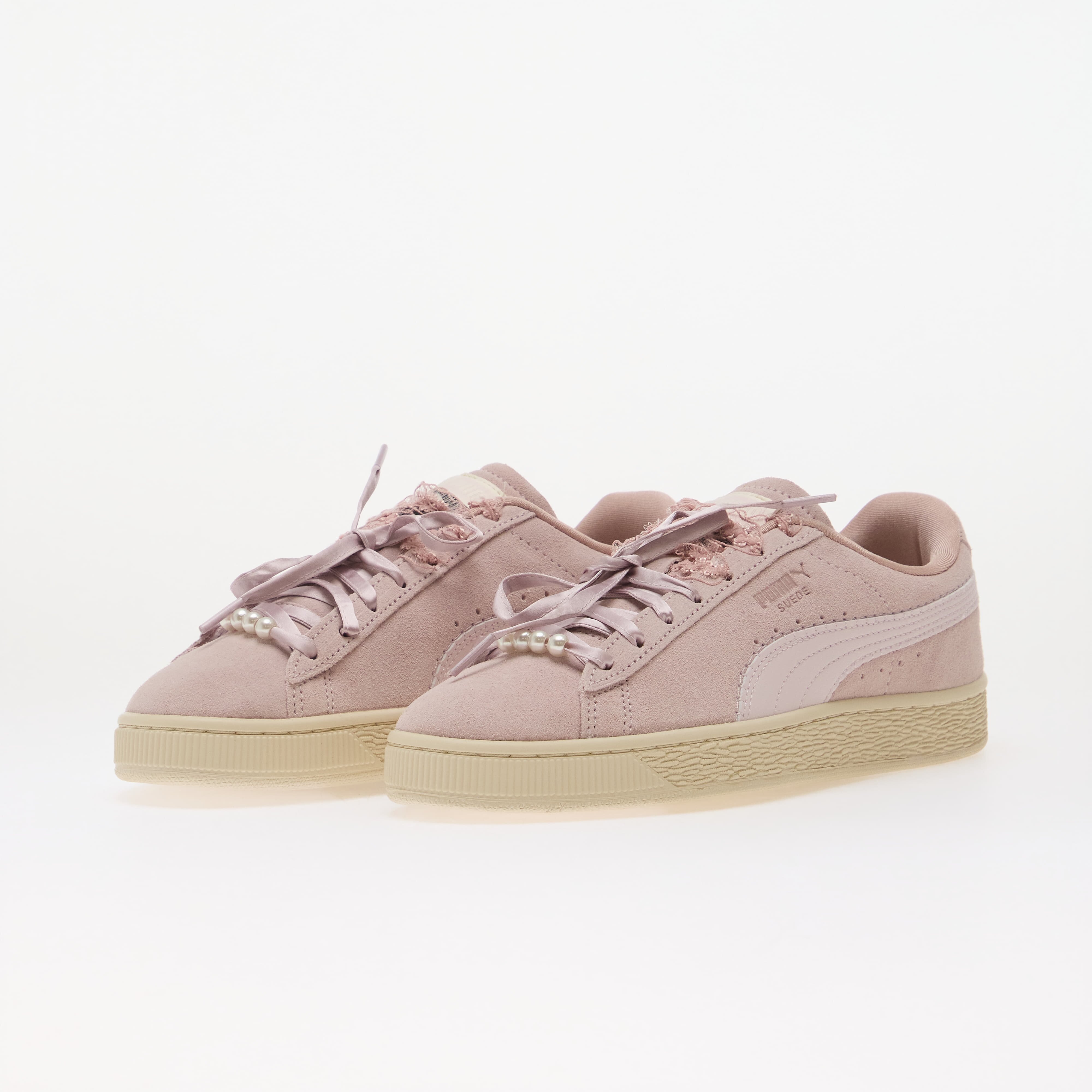 Puma Сникърси Suede Bloom Wns Misty Pink/ Powder Pink