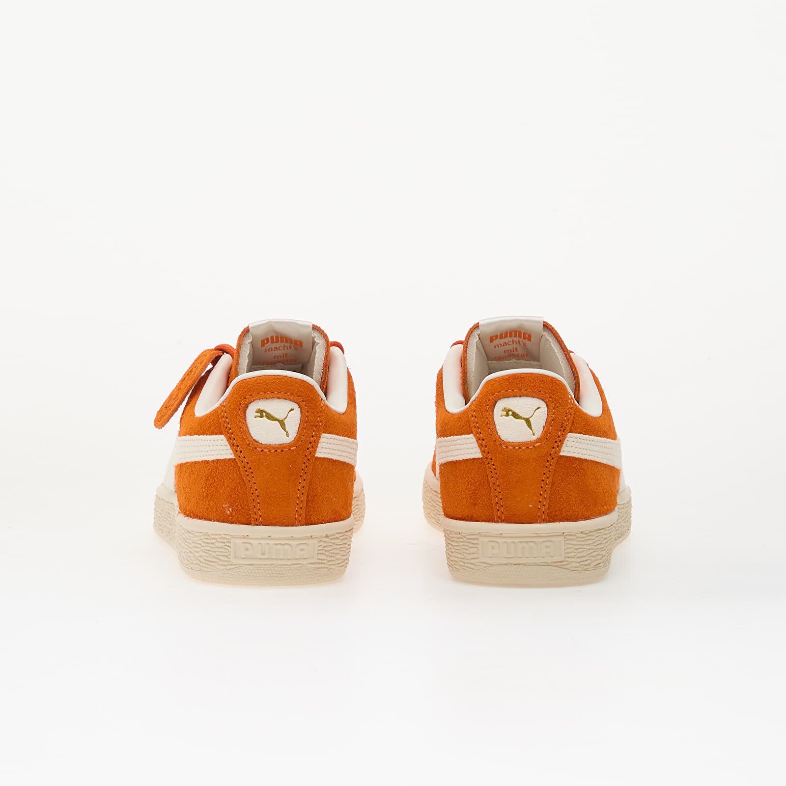 Puma Сникърси Suede Charles F. Stead Iv Orange Glo/ White