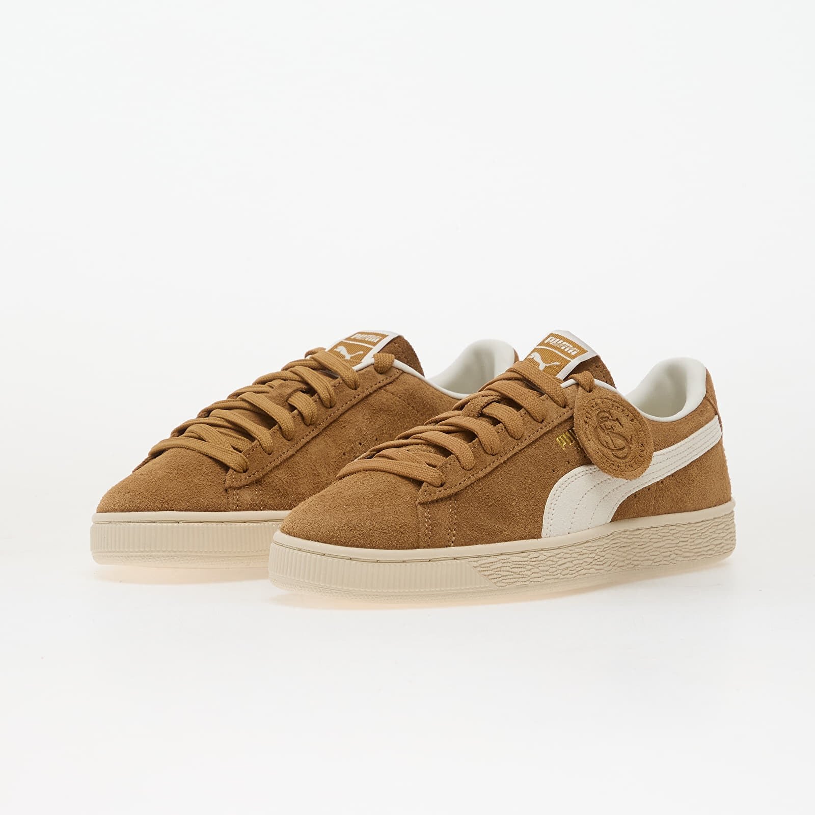 Puma Сникърси Suede Charles F. Stead V Honey Butter/ White
