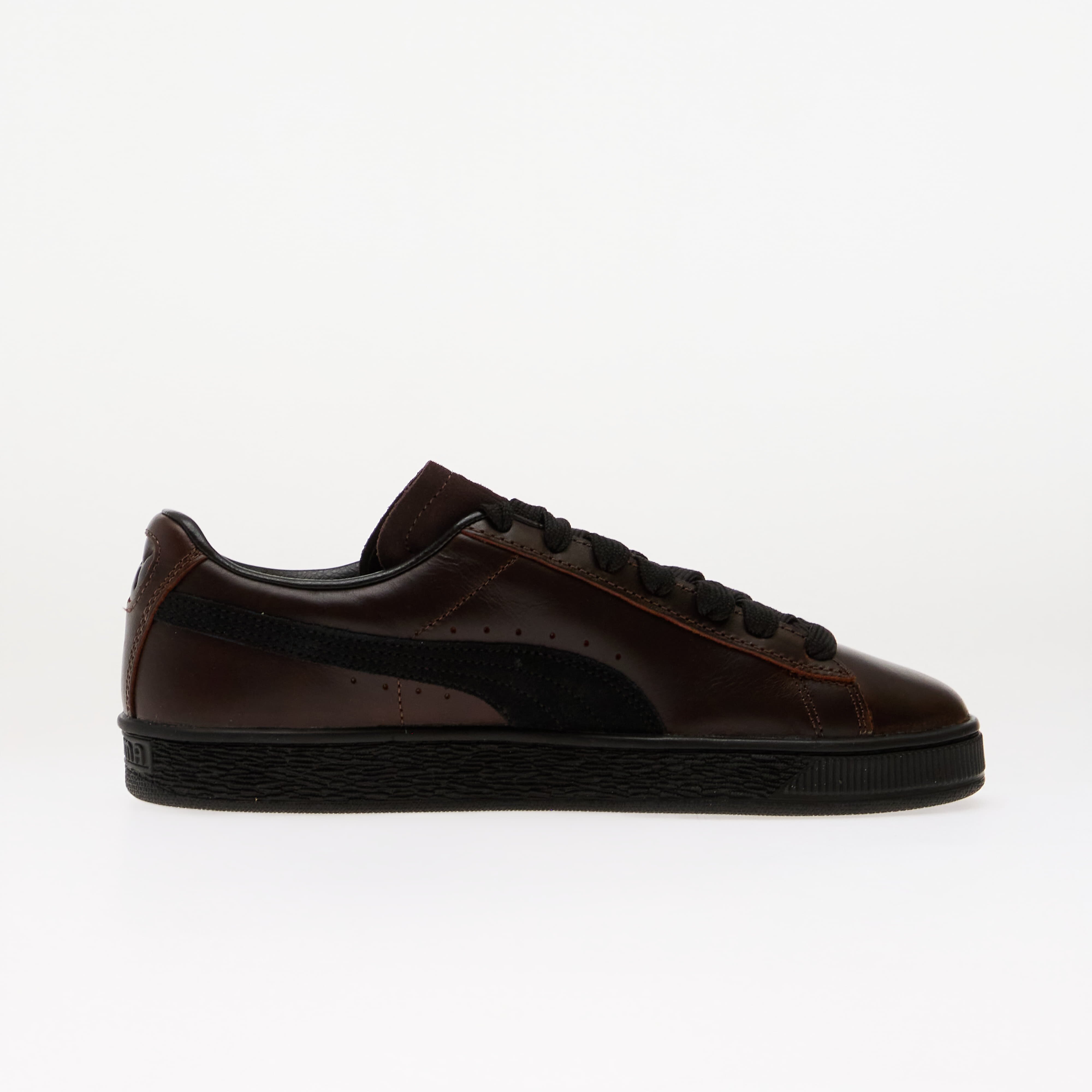 Puma Сникърси Suede Dressed Leather Brown/ Black