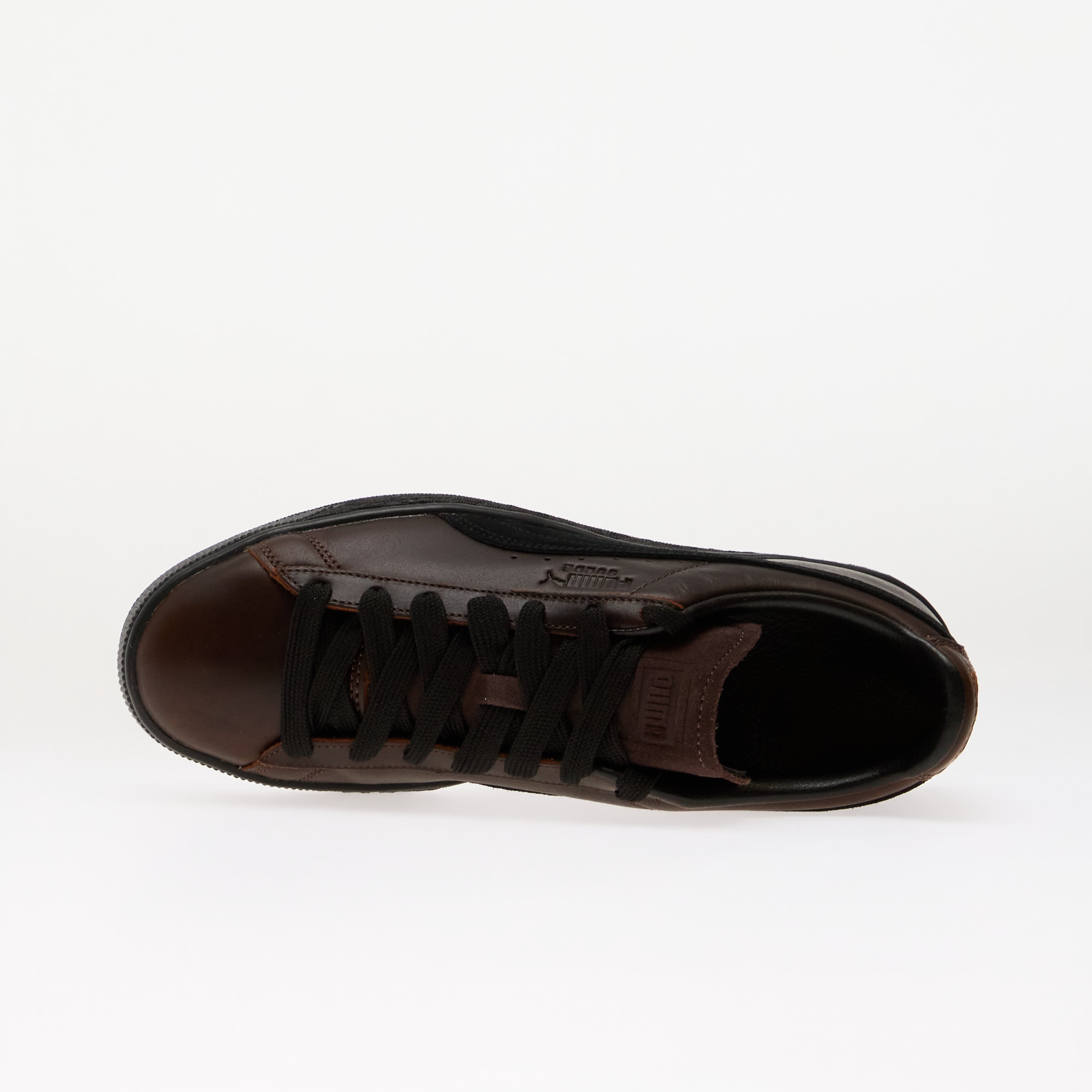 Puma Сникърси Suede Dressed Leather Brown/ Black