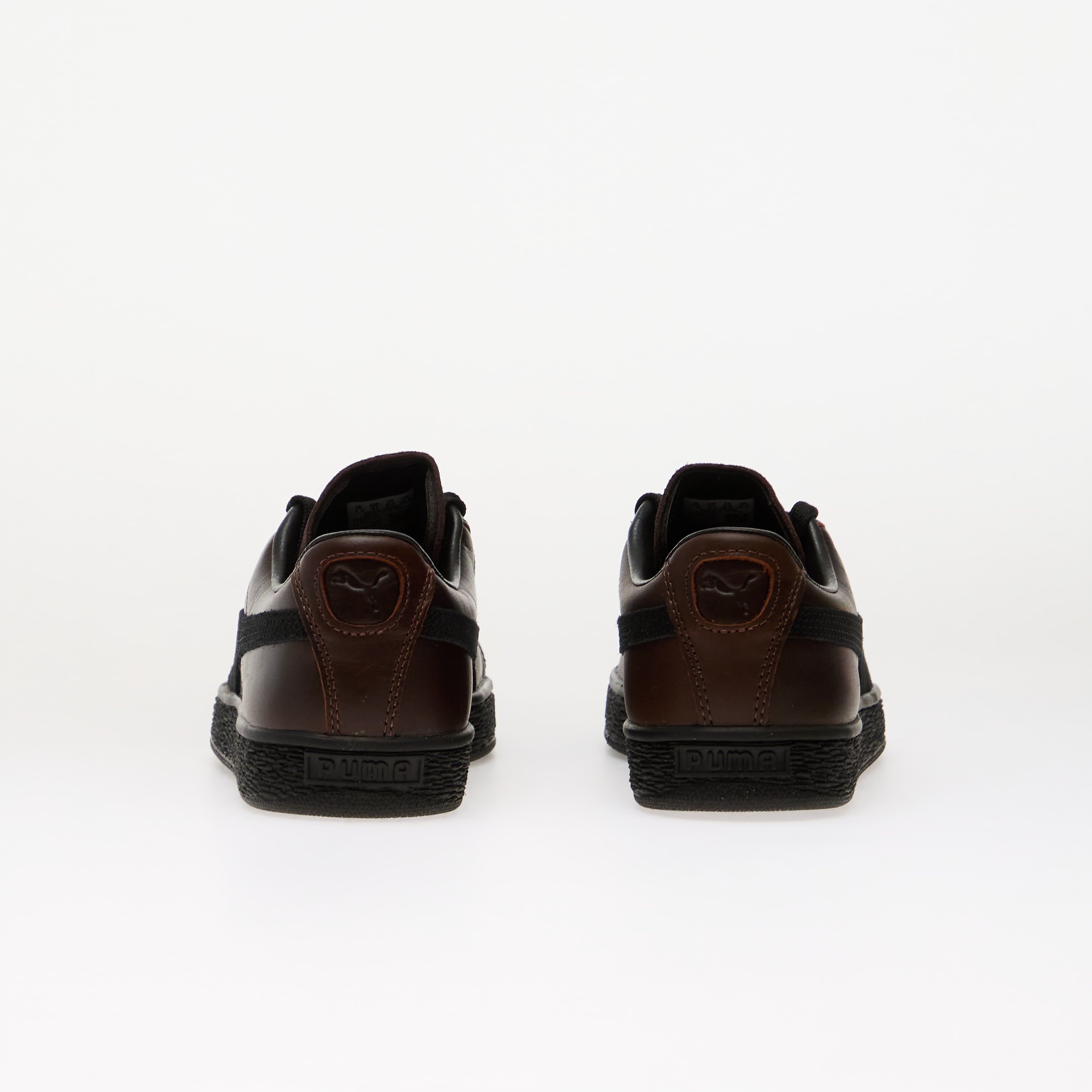 Puma Сникърси Suede Dressed Leather Brown/ Black