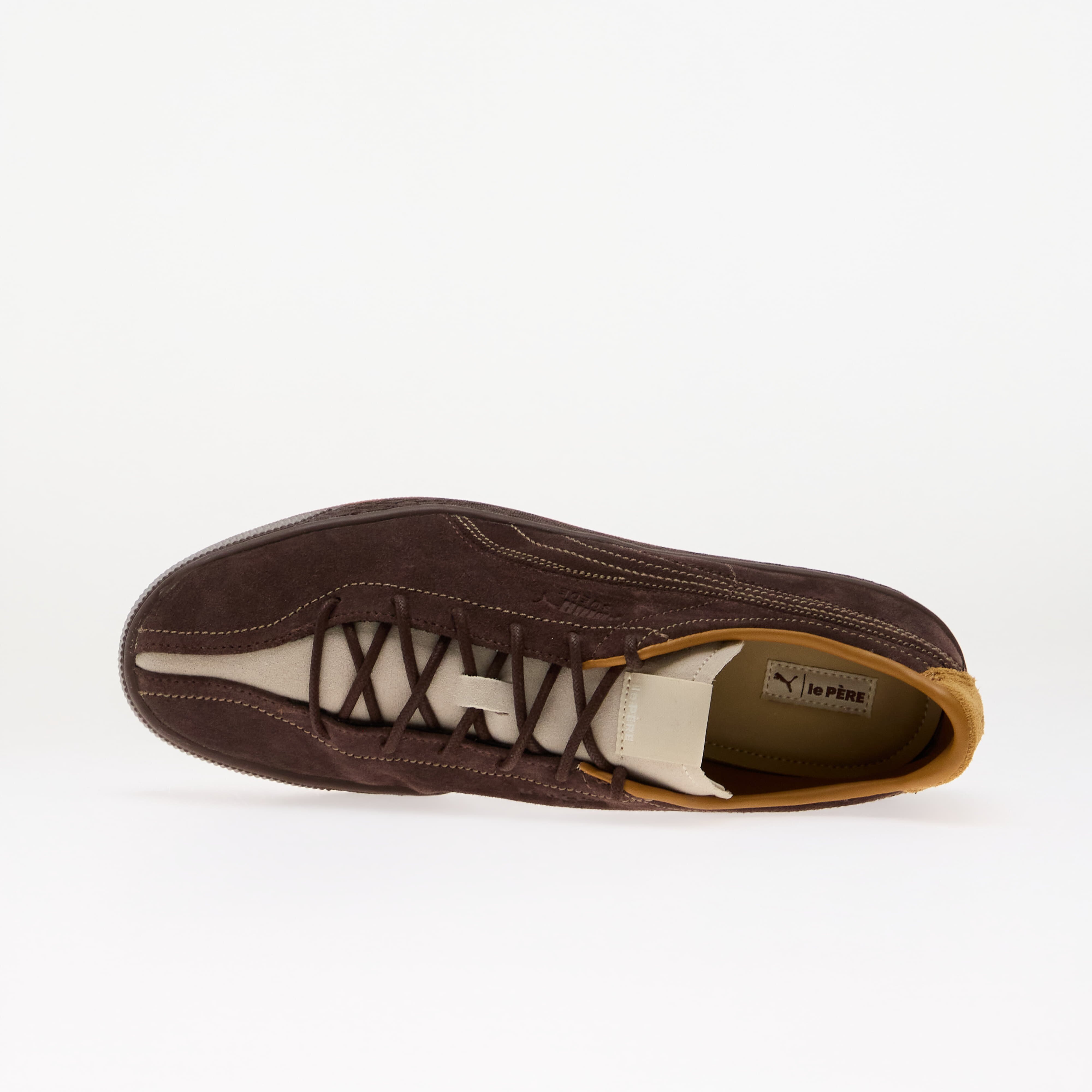Puma Сникърси Suede Le Père Chocolate Brown/ Silver Fog