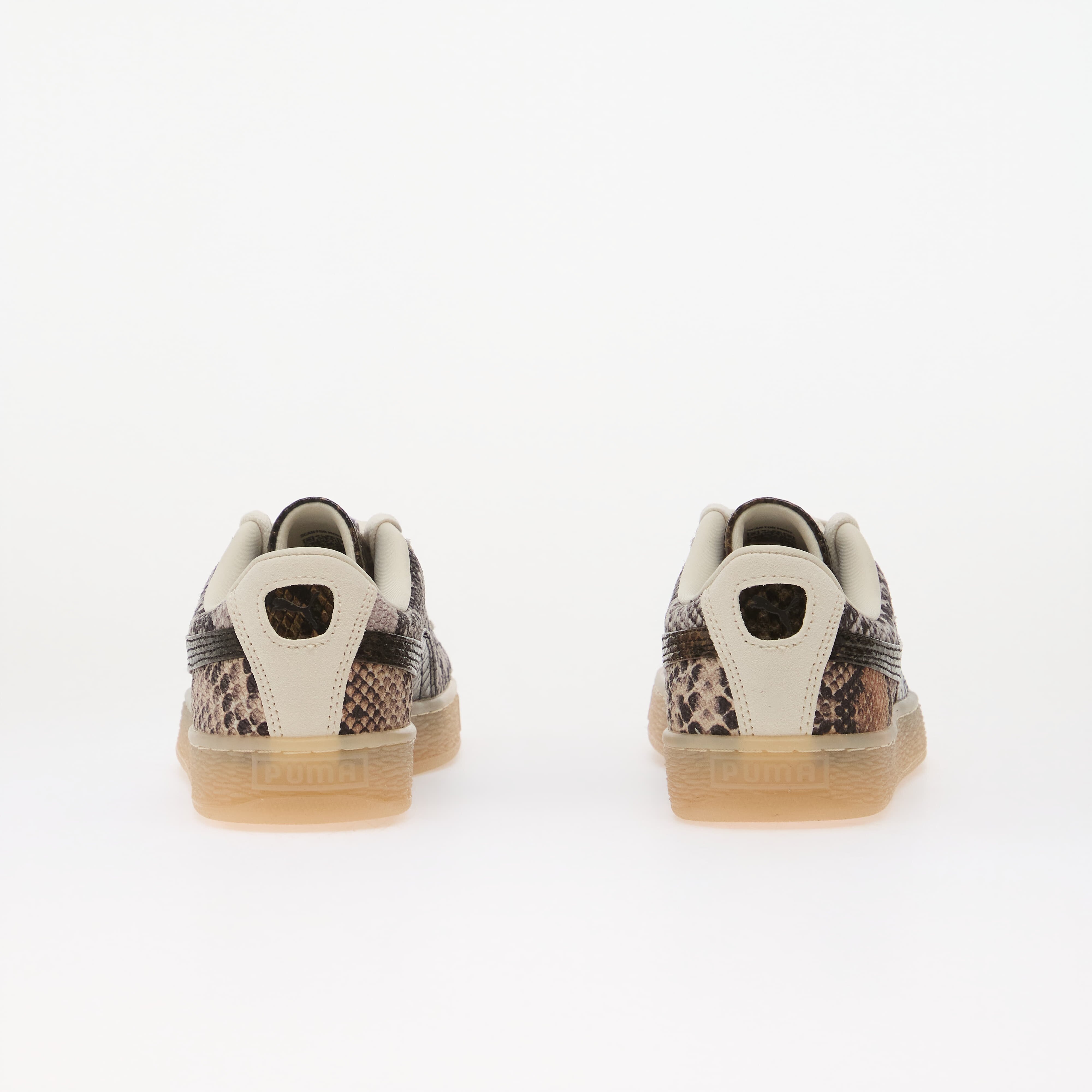Puma Сникърси Suede Snake Frosted Ivory/ Black