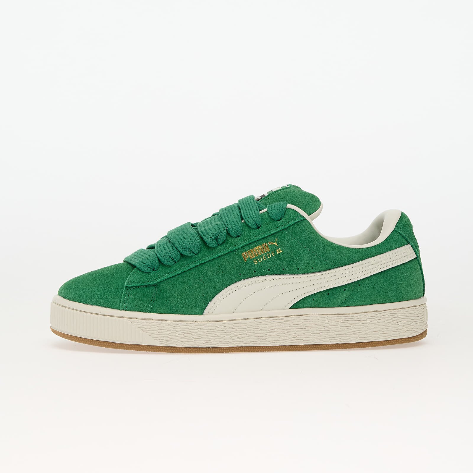 Puma Сникърси Suede XL Archive Green-Vapor Gray