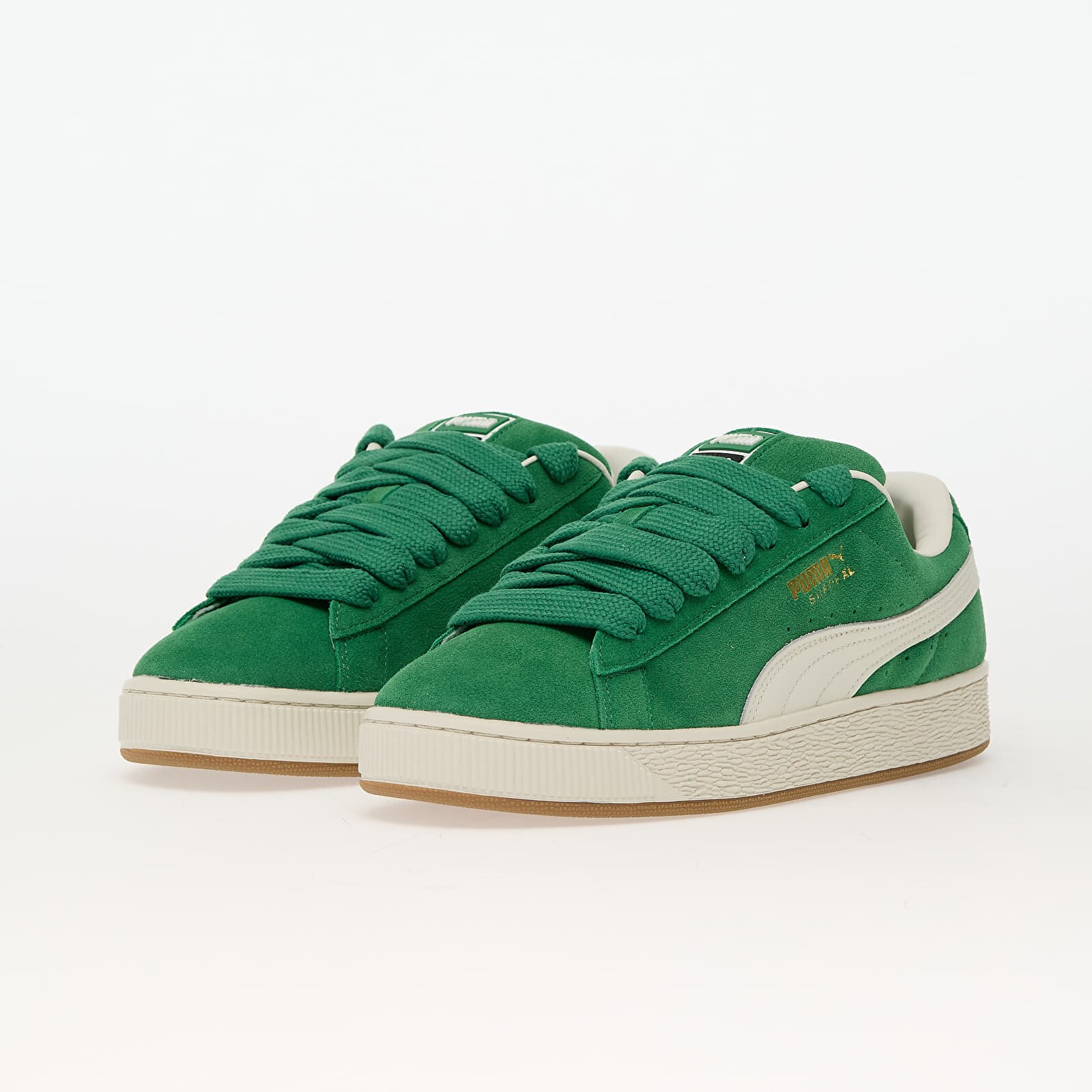 Puma Сникърси Suede XL Archive Green-Vapor Gray