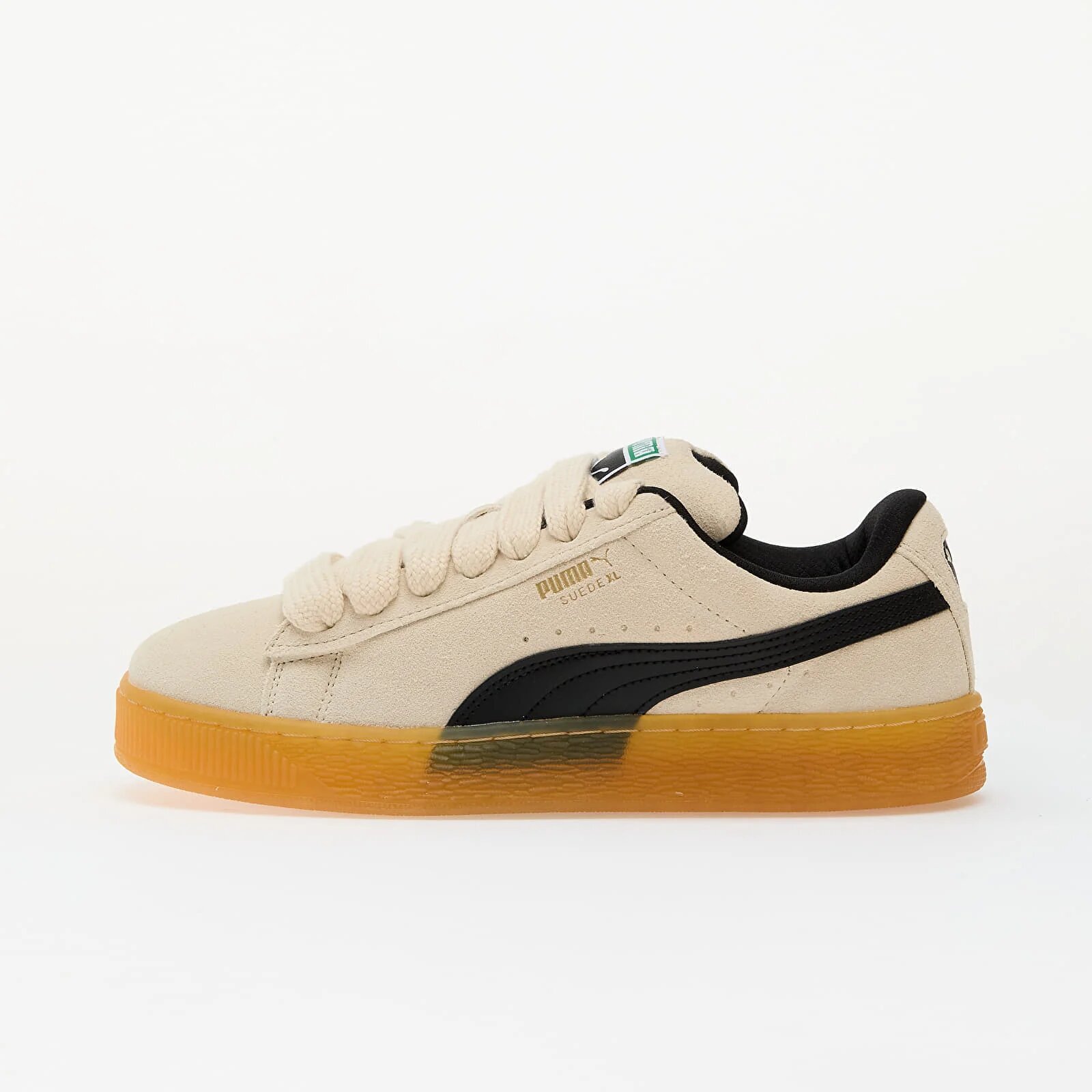 Puma Сникърси Suede XL Dark Risk Alpine Snow- Black