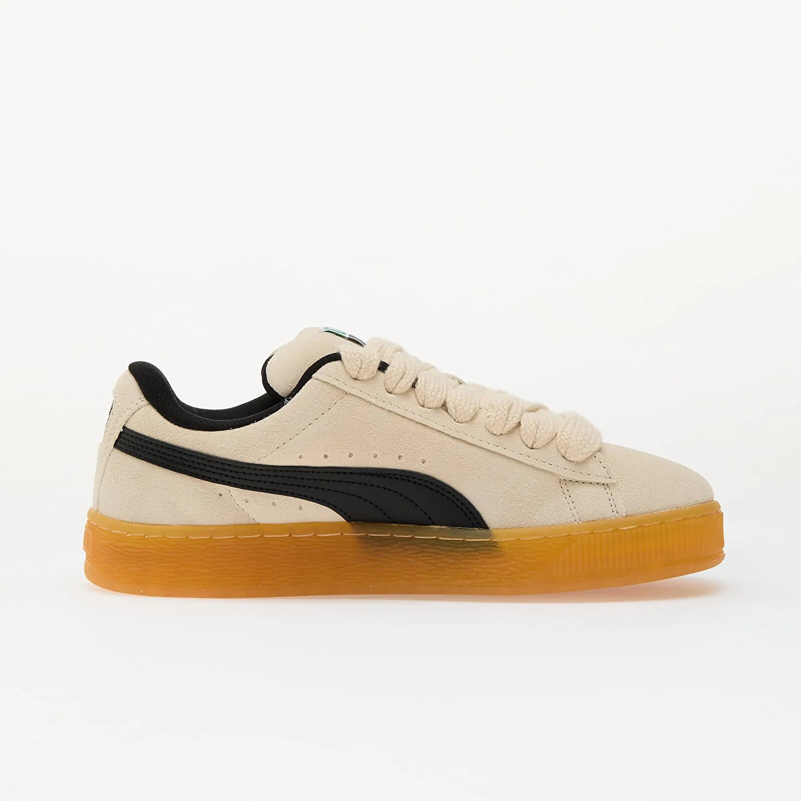 Puma Сникърси Suede XL Dark Risk Alpine Snow- Black