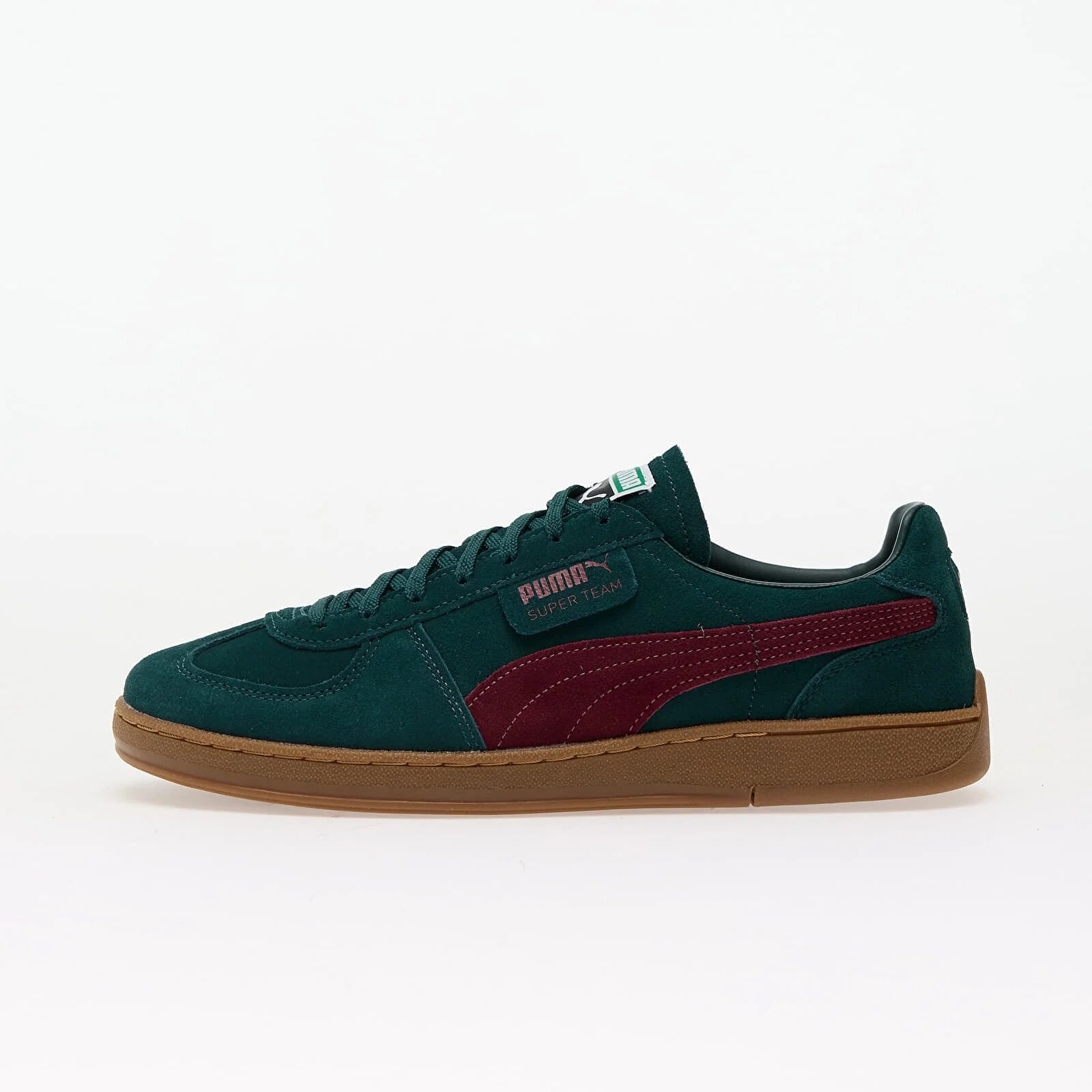 Puma Сникърси Super Team Green Terrain-Ruby Shimmer-Gum