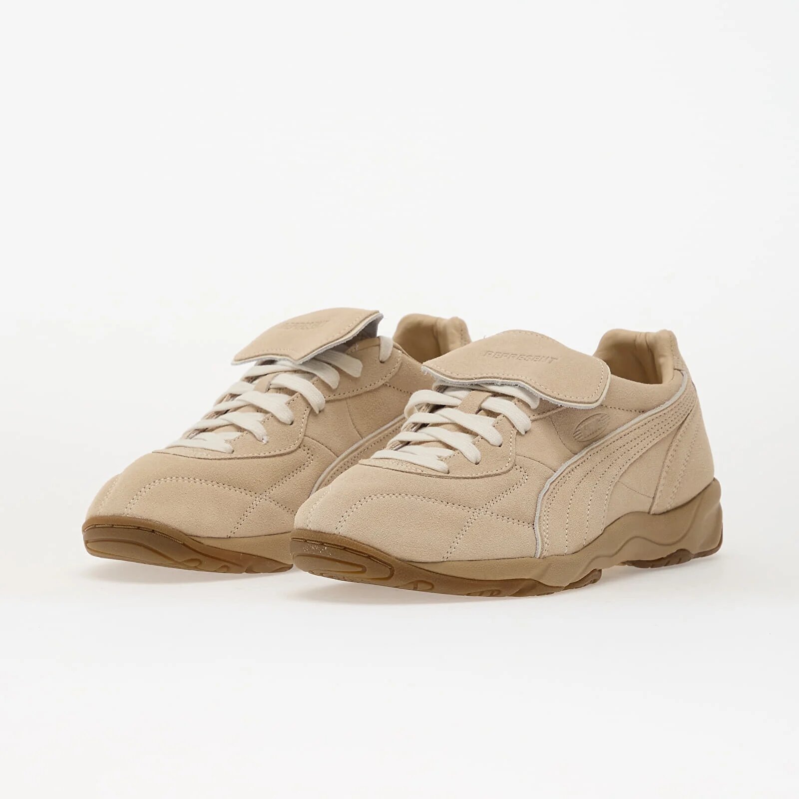 Puma Сникърси x REPRESENT King Indoor Light Sand-Frosted Ivory