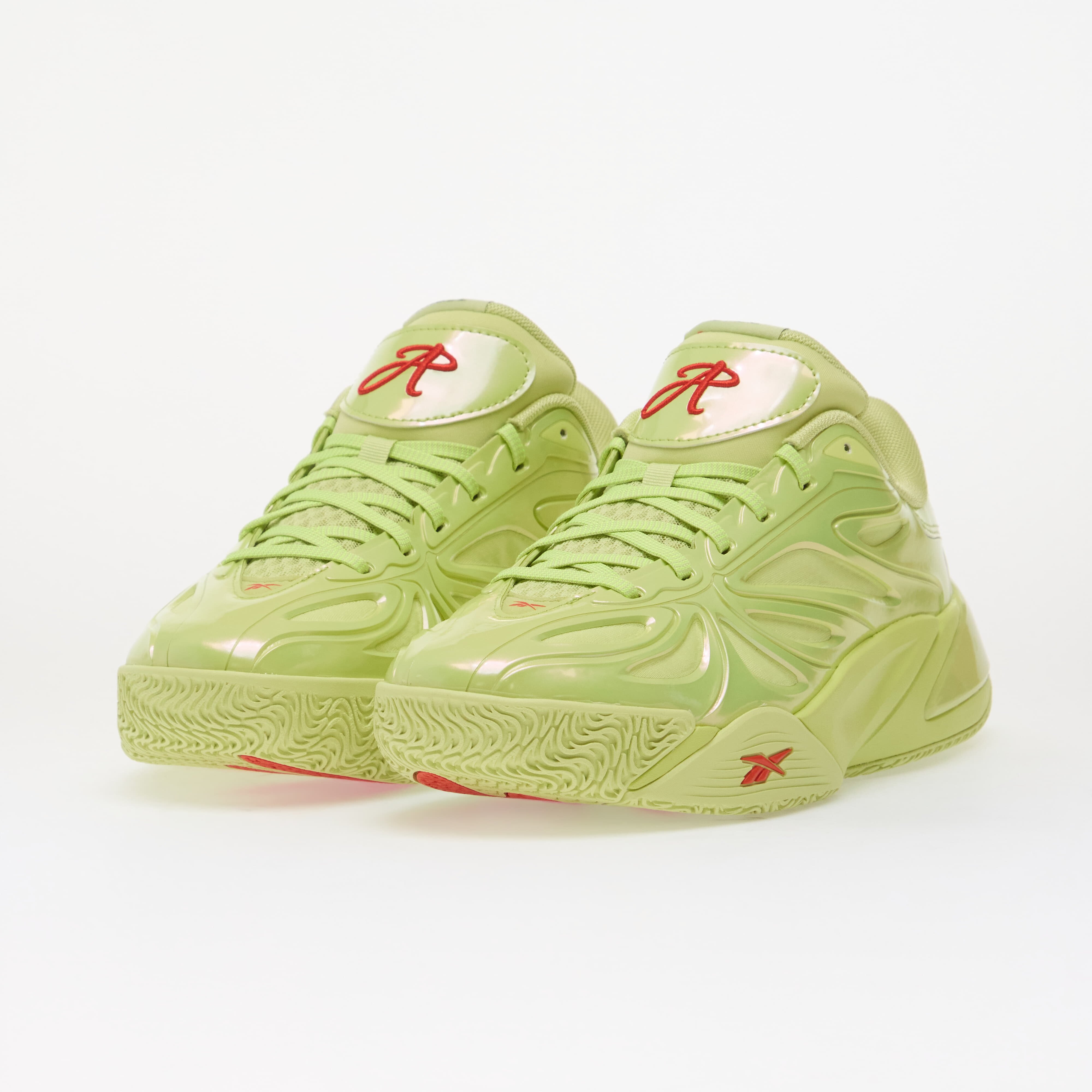 Reebok Сникърси Angel Reese 1 Grid Green/ Grid Green/ Grid Green