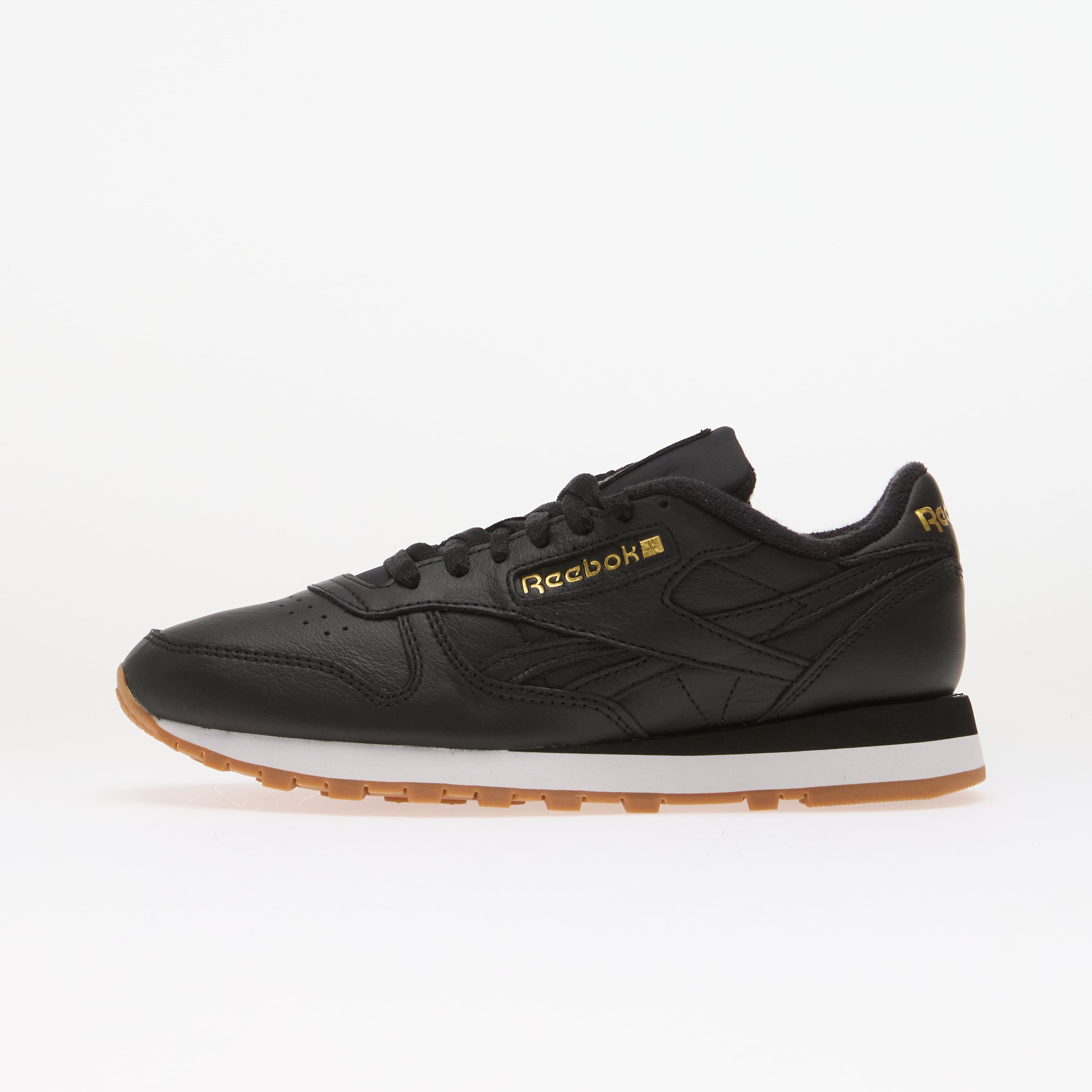 Reebok Сникърси Classic Leather Black/ Chalk/ Ftwrwhite
