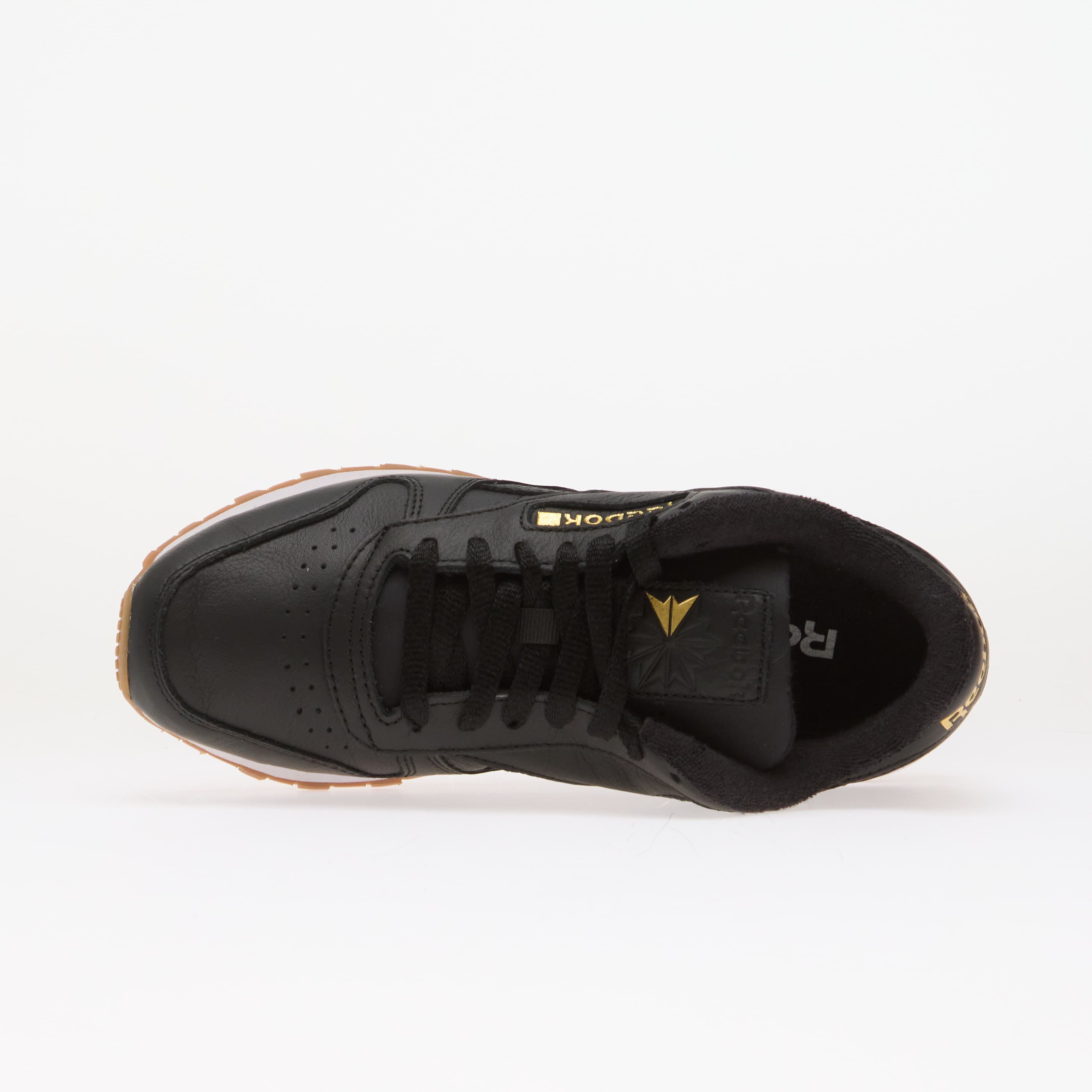 Reebok Сникърси Classic Leather Black/ Chalk/ Ftwrwhite