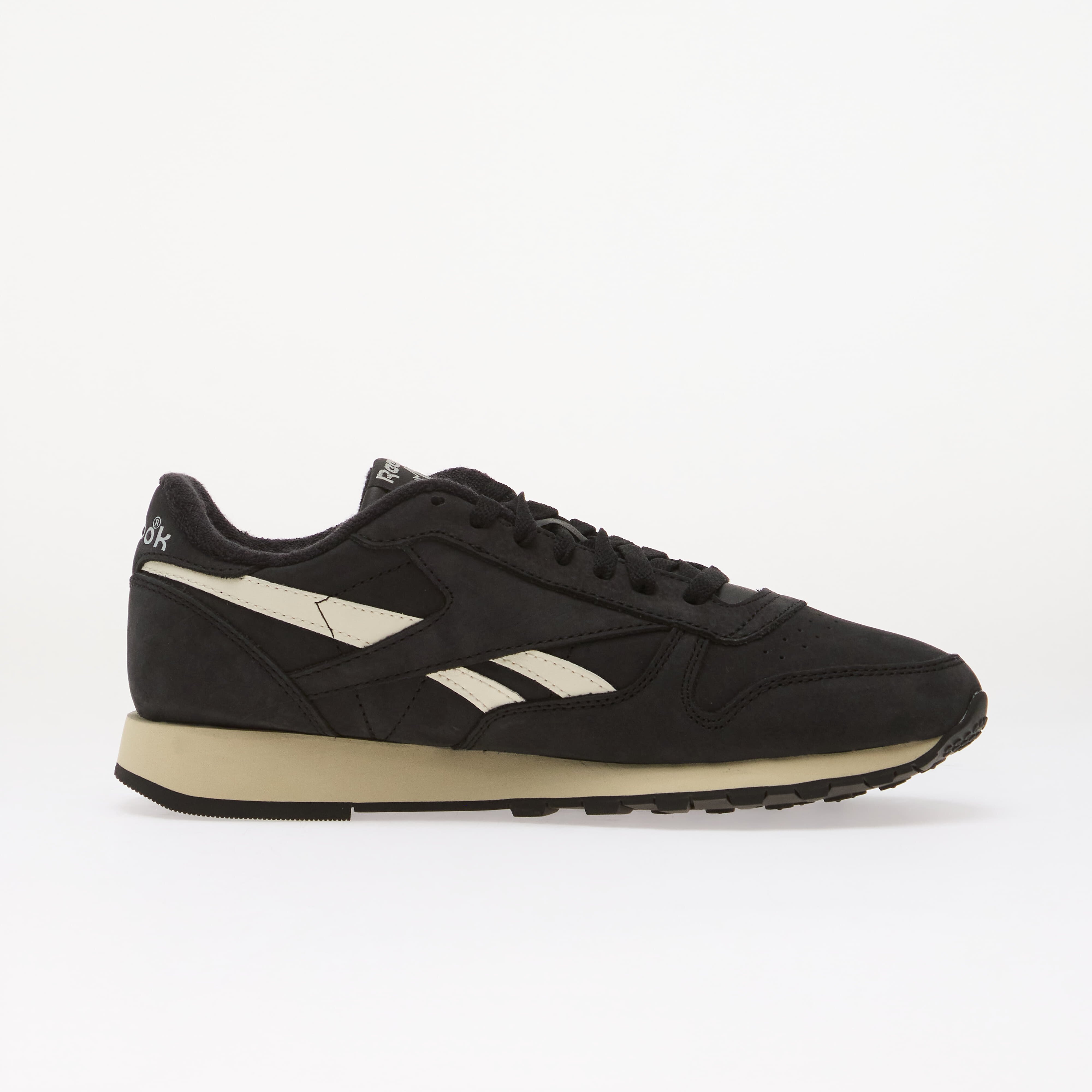 Reebok Сникърси Classic Leather Black/ Ftwr White/ Chalk