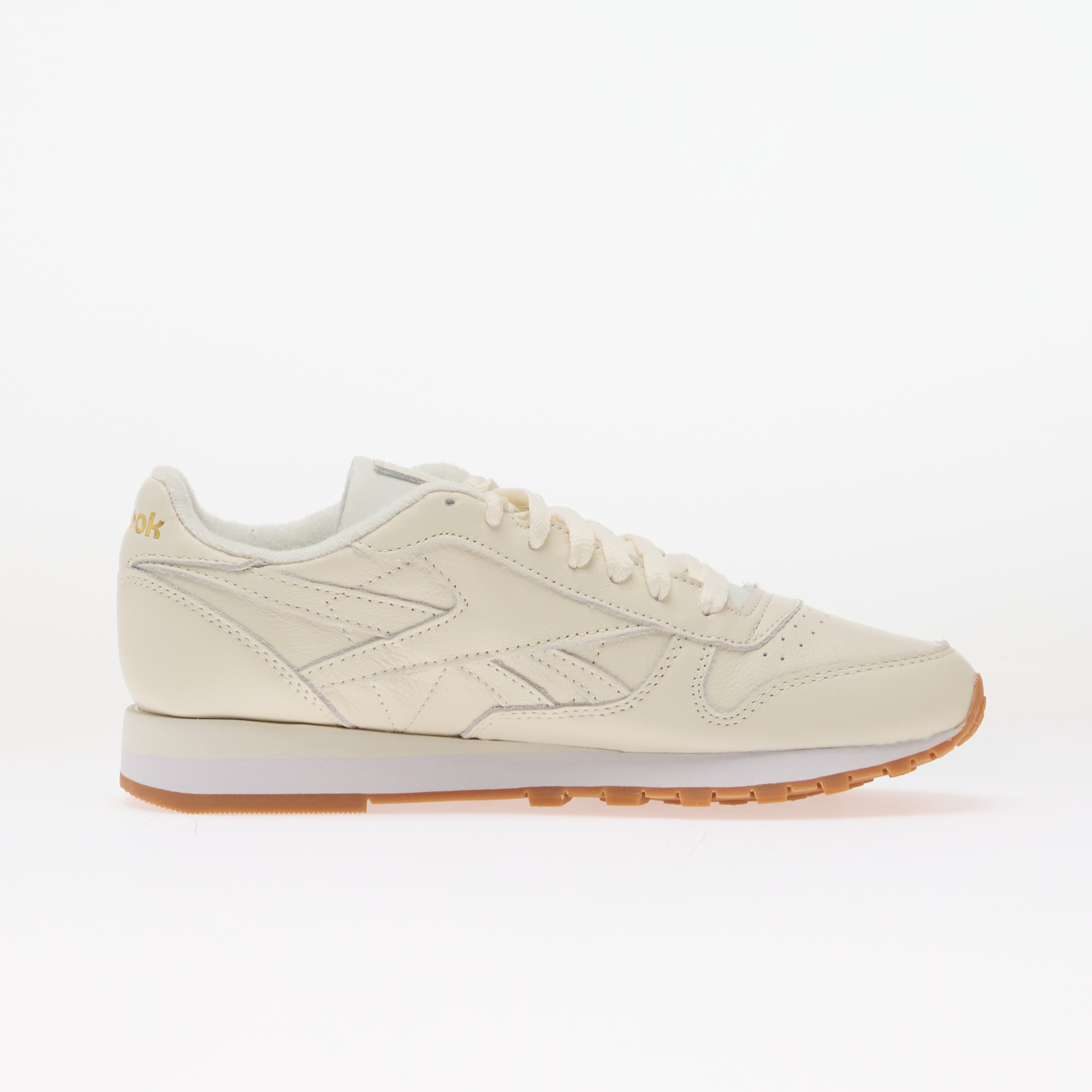 Reebok Сникърси Classic Leather Chalk/ Black/ Ftwrwhite