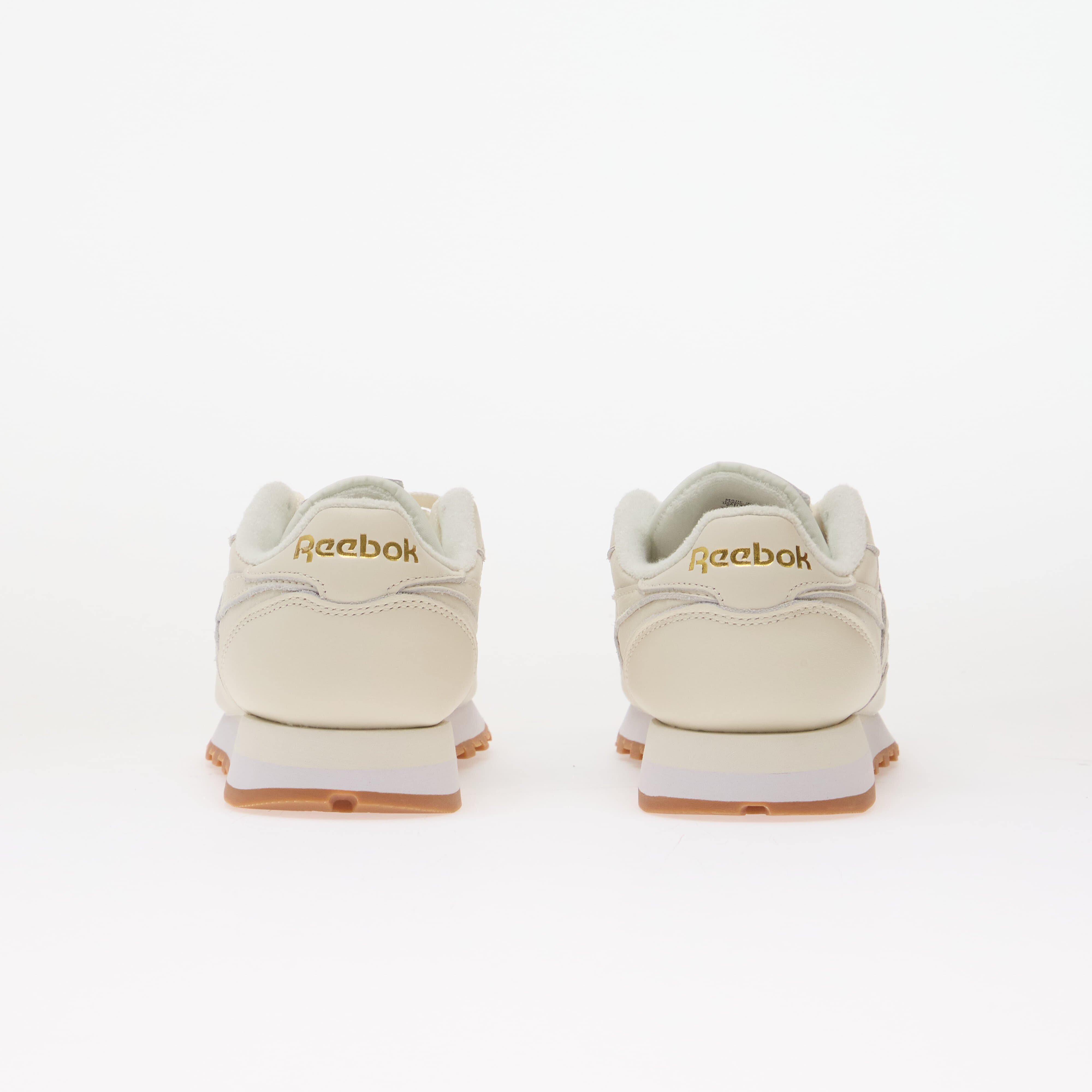Reebok Сникърси Classic Leather Chalk/ Black/ Ftwrwhite