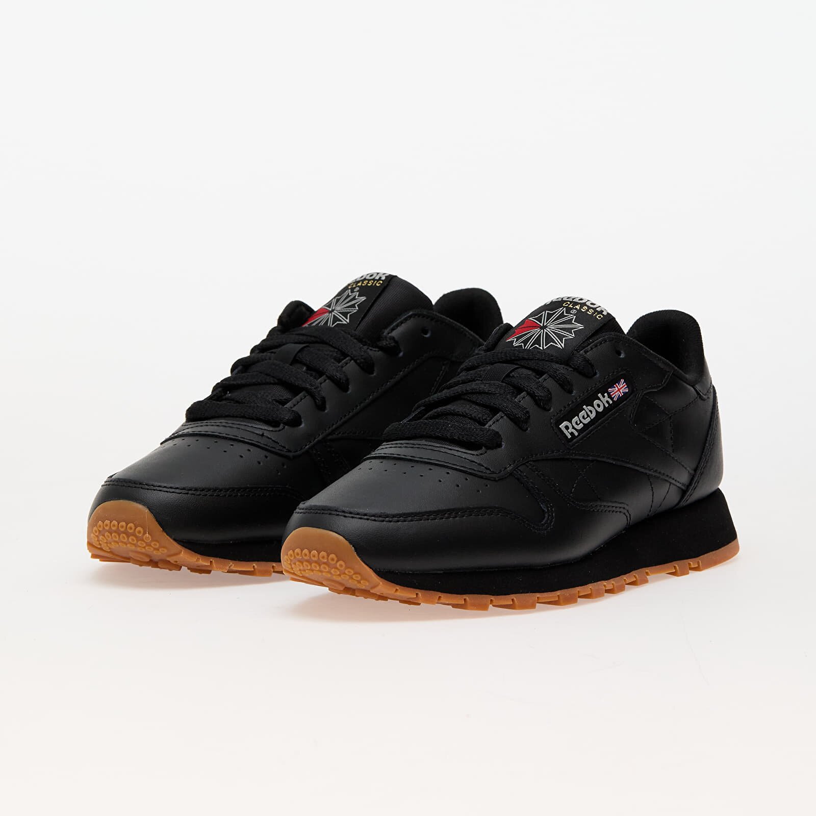 Reebok Сникърси Classic Leather Core Black/ Pure Grey 5/ Gum