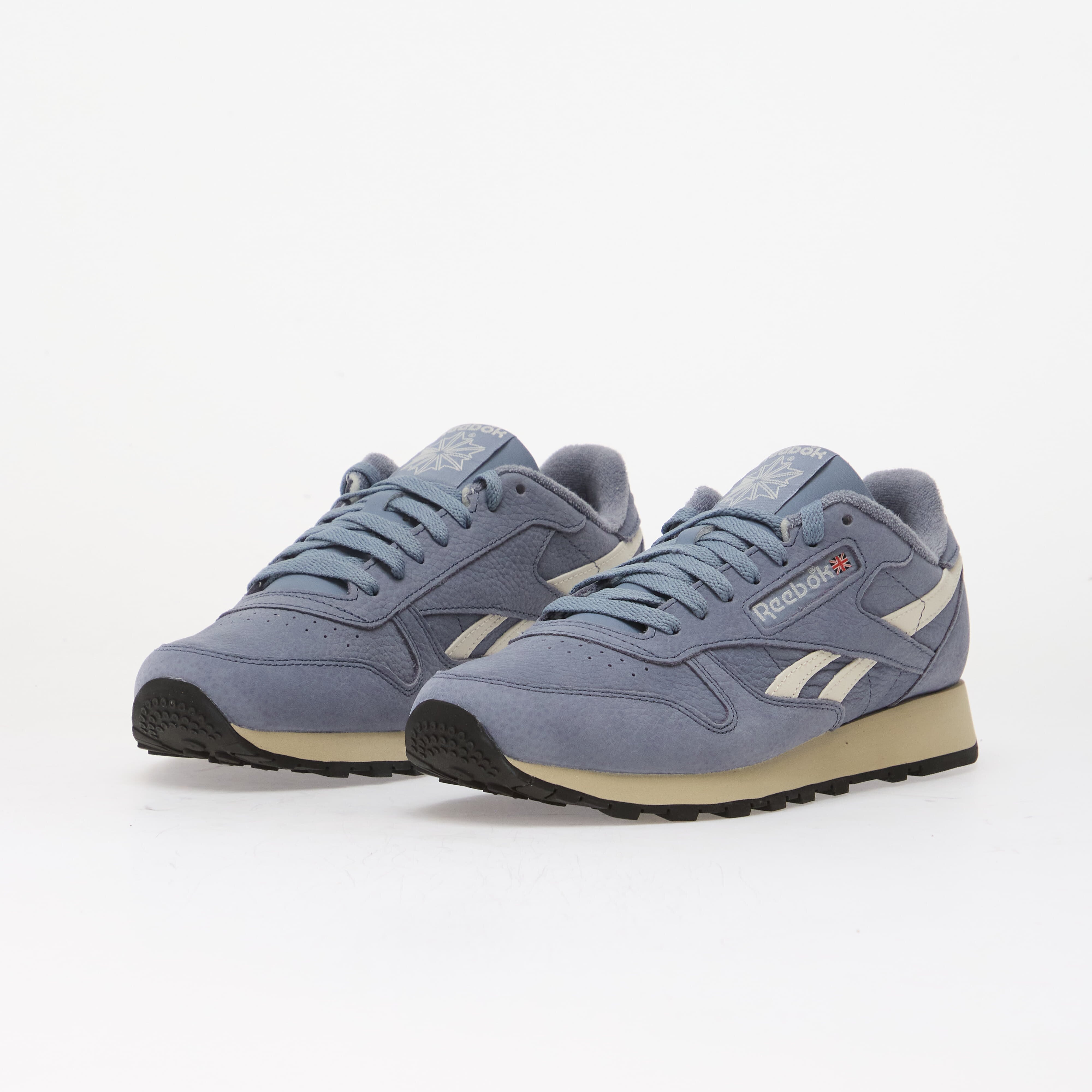 Reebok Сникърси Classic Leather Hazy Blue/ Ftwr White/ Chalk
