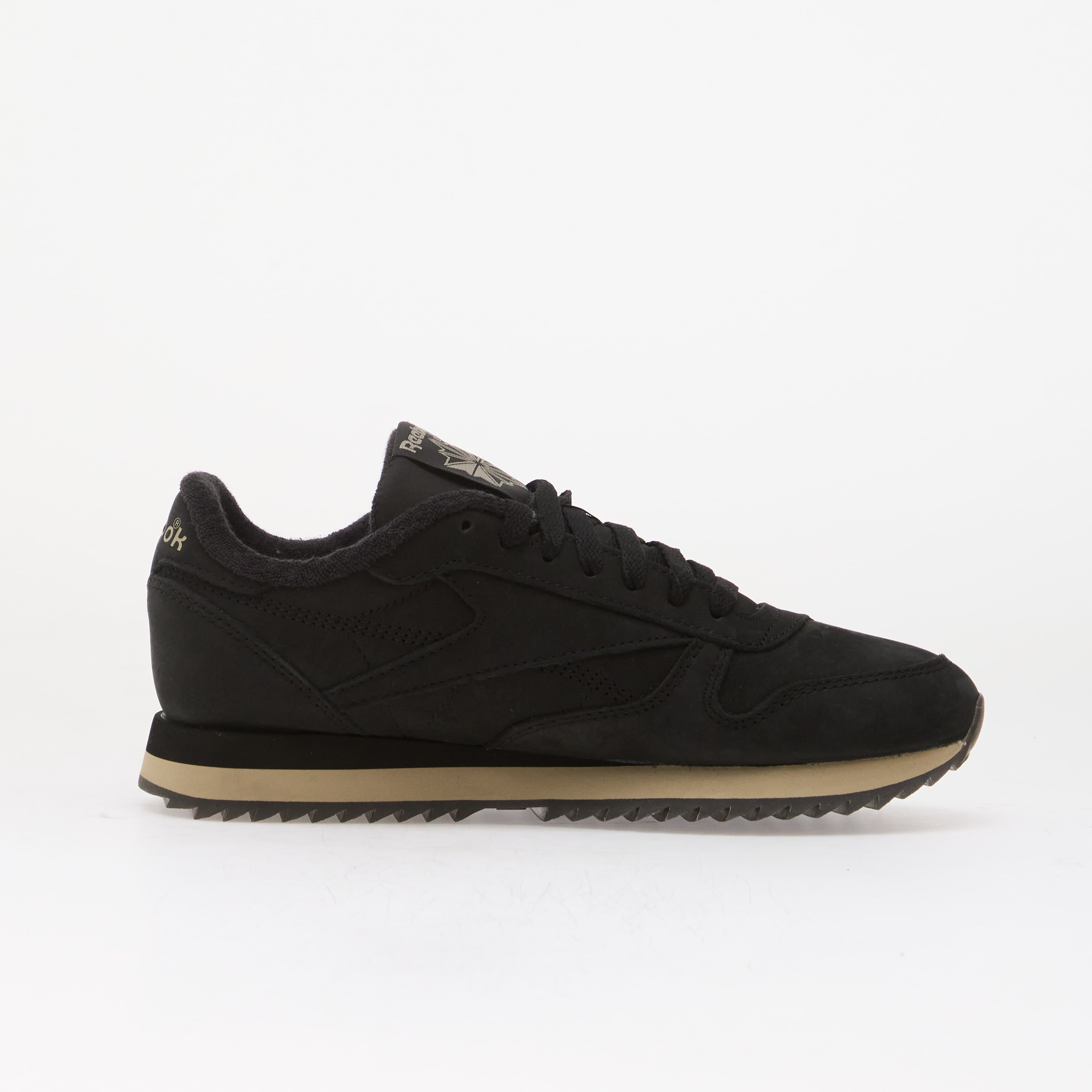 Reebok Сникърси Classic Leather Ripple Black/ Elevated Beige/ Black