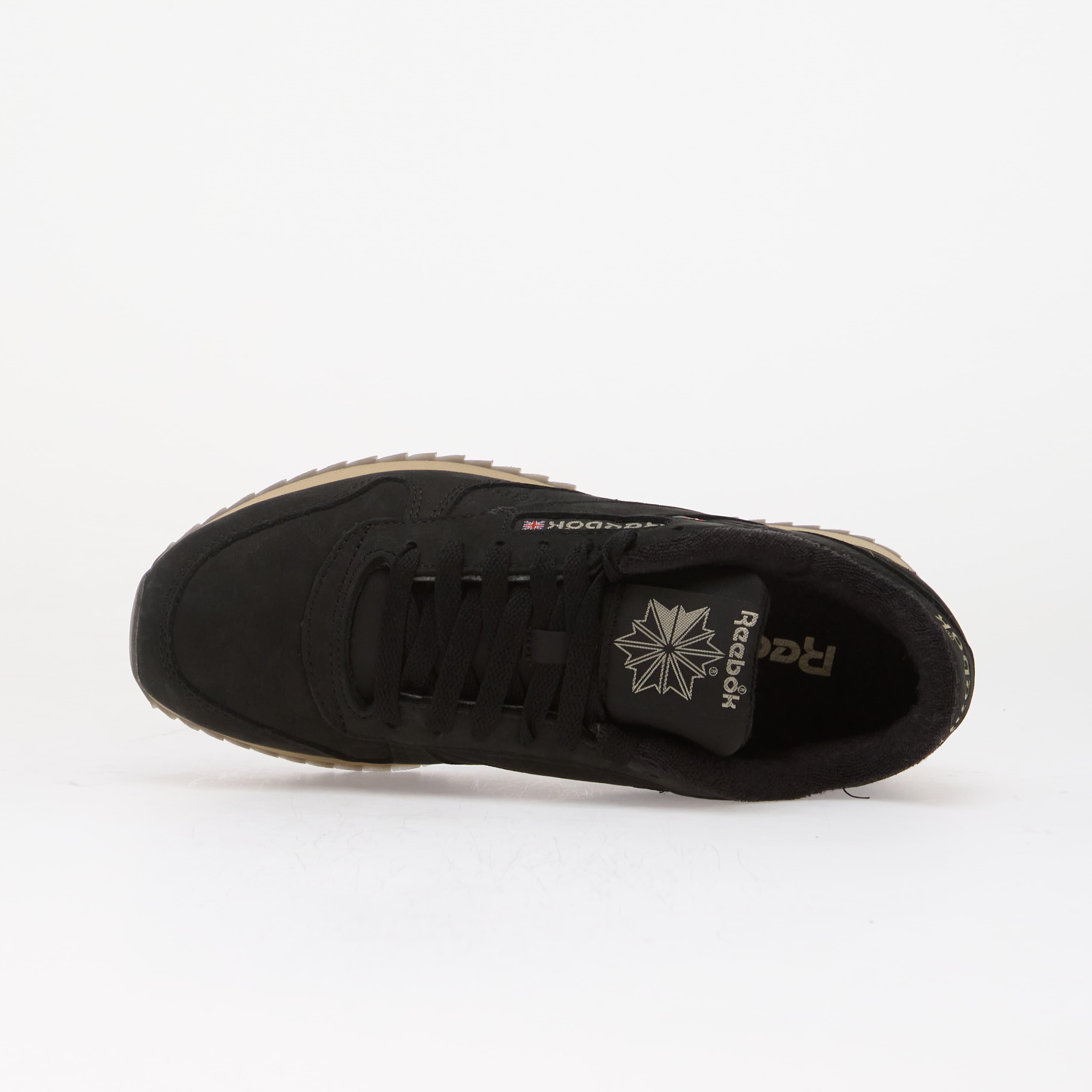 Reebok Сникърси Classic Leather Ripple Black/ Elevated Beige/ Black