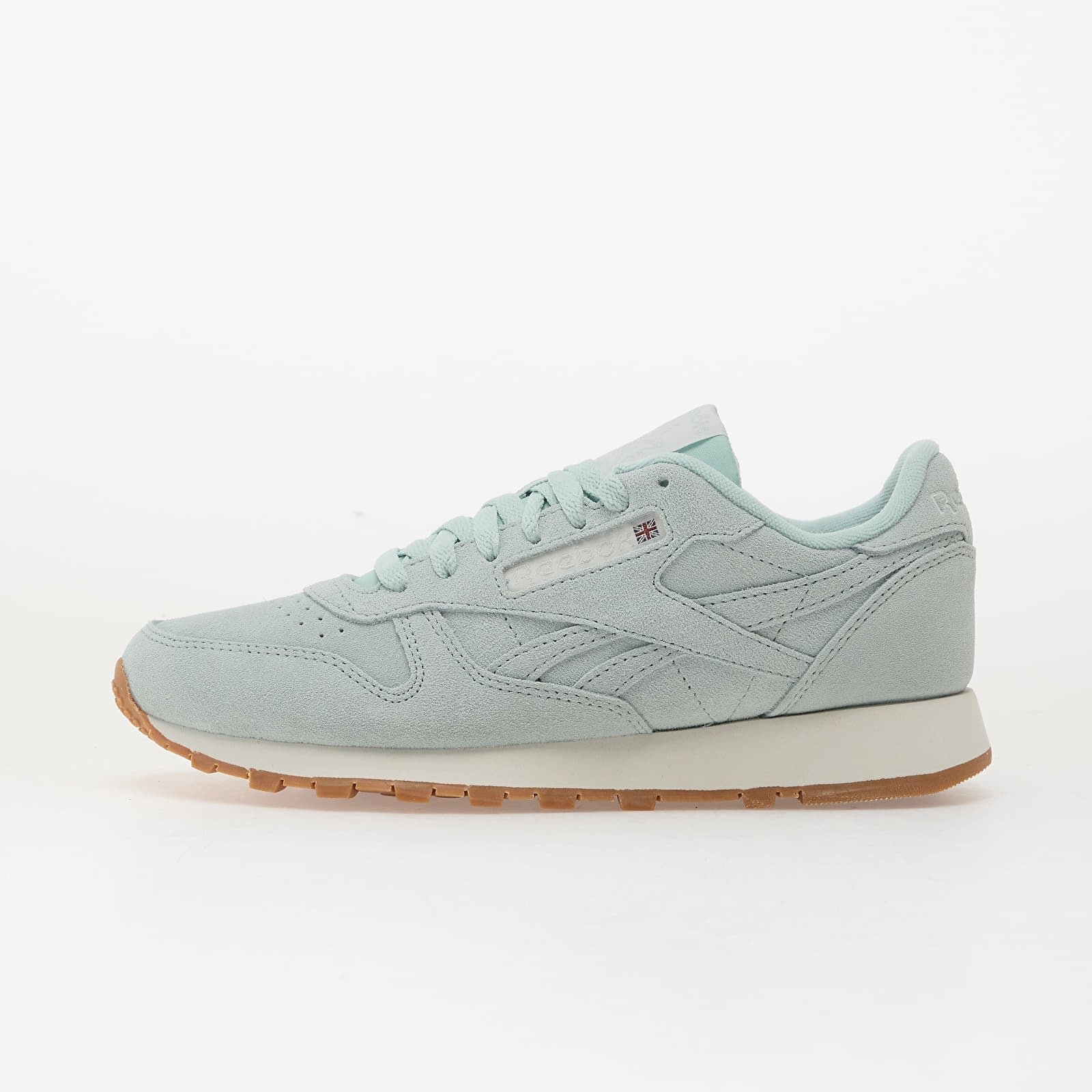 Reebok Сникърси Classic Leather Tranquil Teal/ Chalk/ Gum