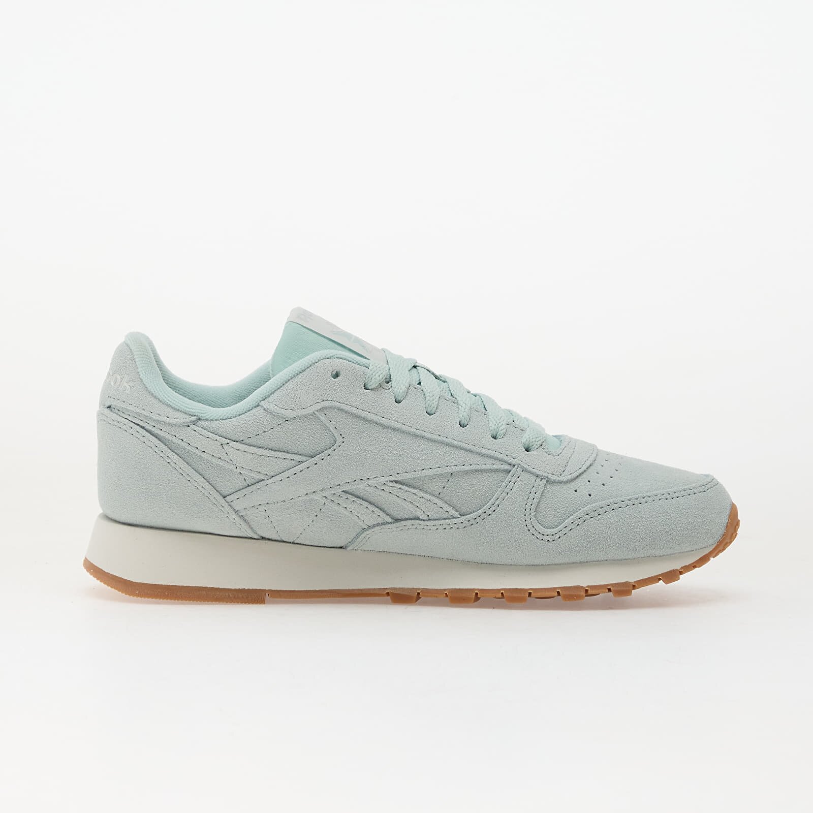 Reebok Сникърси Classic Leather Tranquil Teal/ Chalk/ Gum