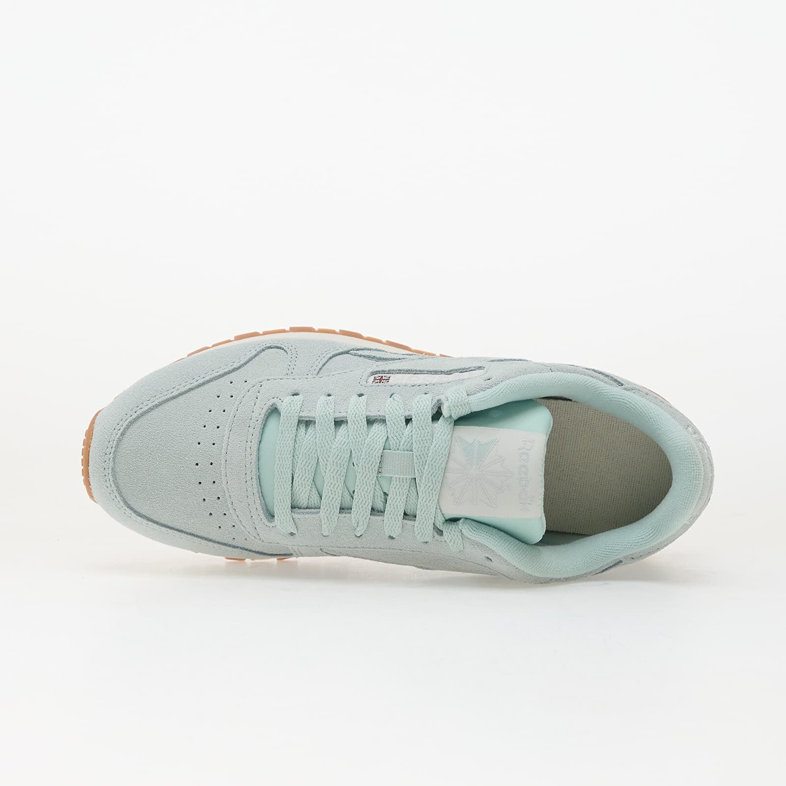 Reebok Сникърси Classic Leather Tranquil Teal/ Chalk/ Gum