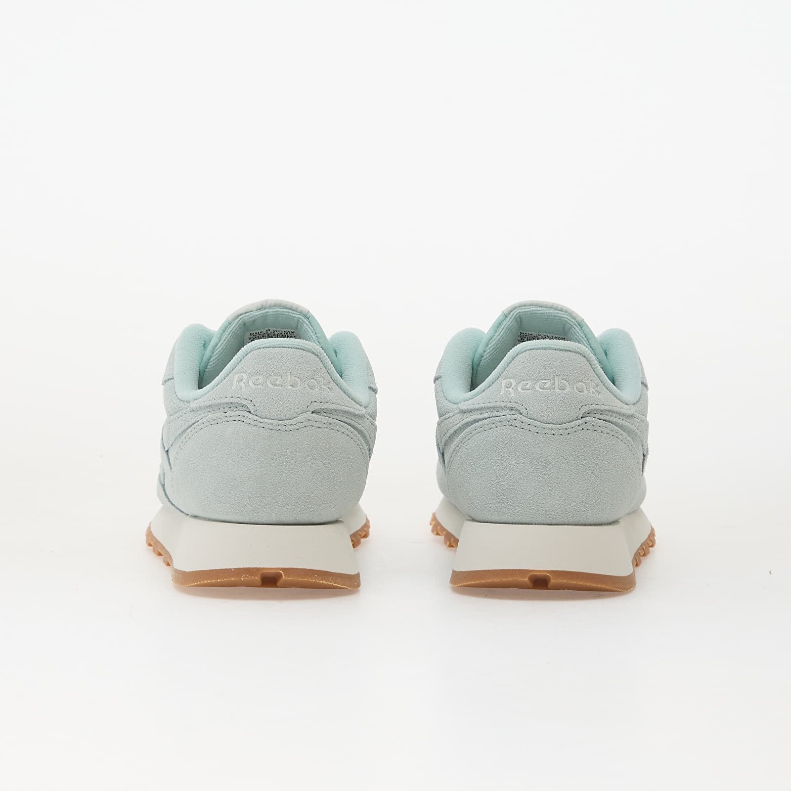 Reebok Сникърси Classic Leather Tranquil Teal/ Chalk/ Gum