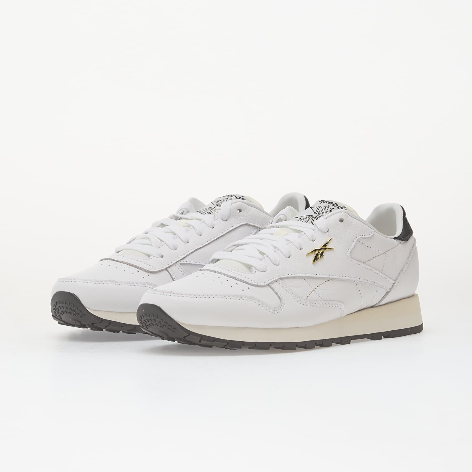 Reebok Сникърси Classic Leather White/ Black/ Chalk