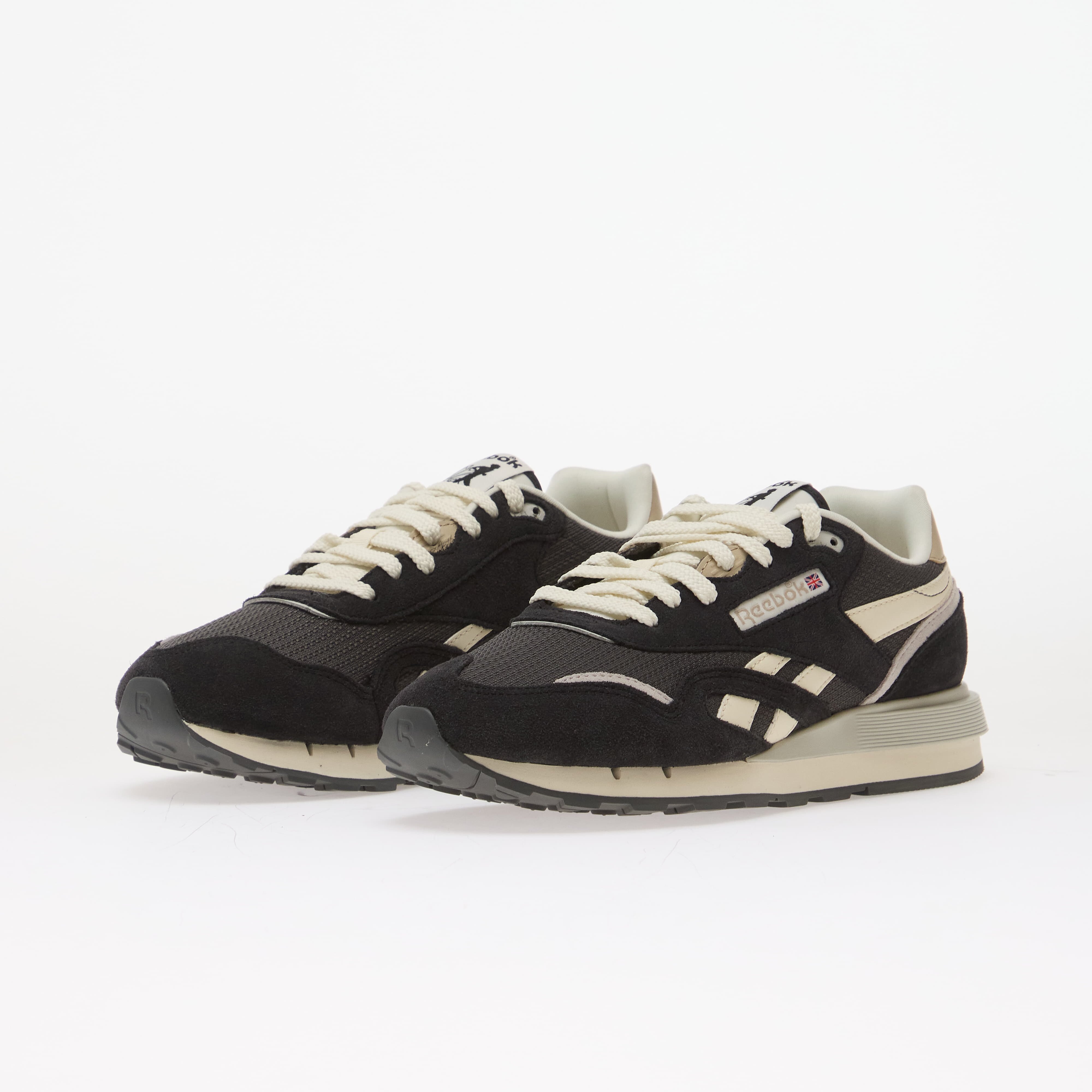 Reebok Сникърси Classic Nylon 89 Black/ Almostblack/ Vintagechalk