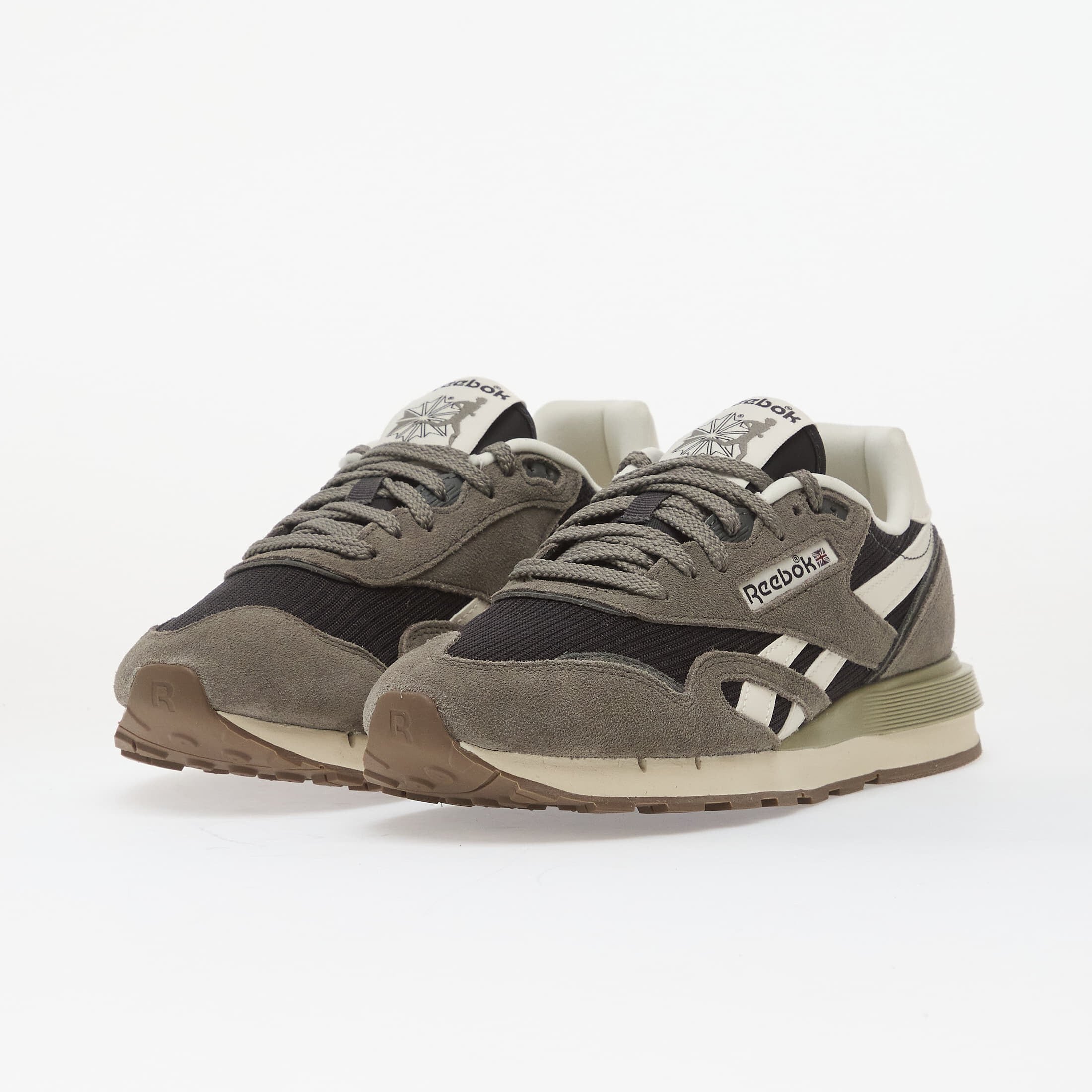 Reebok Сникърси Classic Nylon 89 Black/ Still Grey/ Chalk